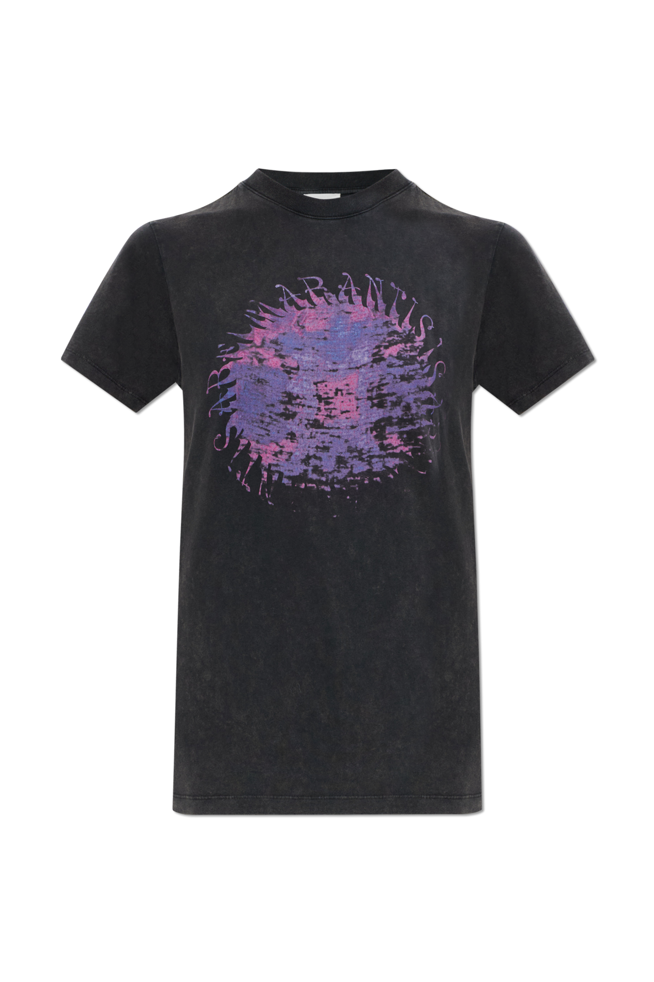 Marant Etoile T-shirt ‘Zoeline’, Kobiety, Czarny