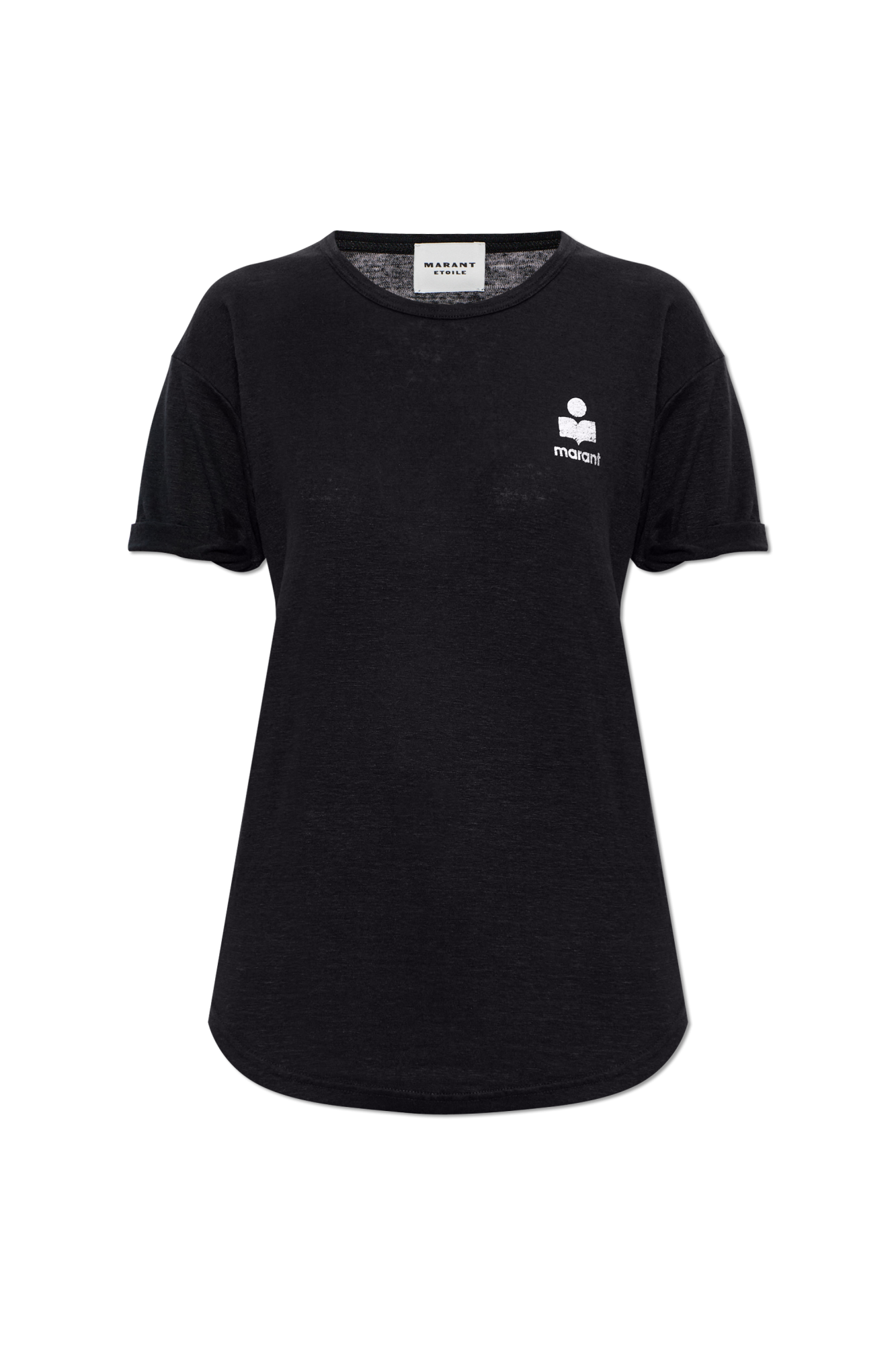 Marant Etoile T-shirt ‘Koldia’, Kobiety, Czarny