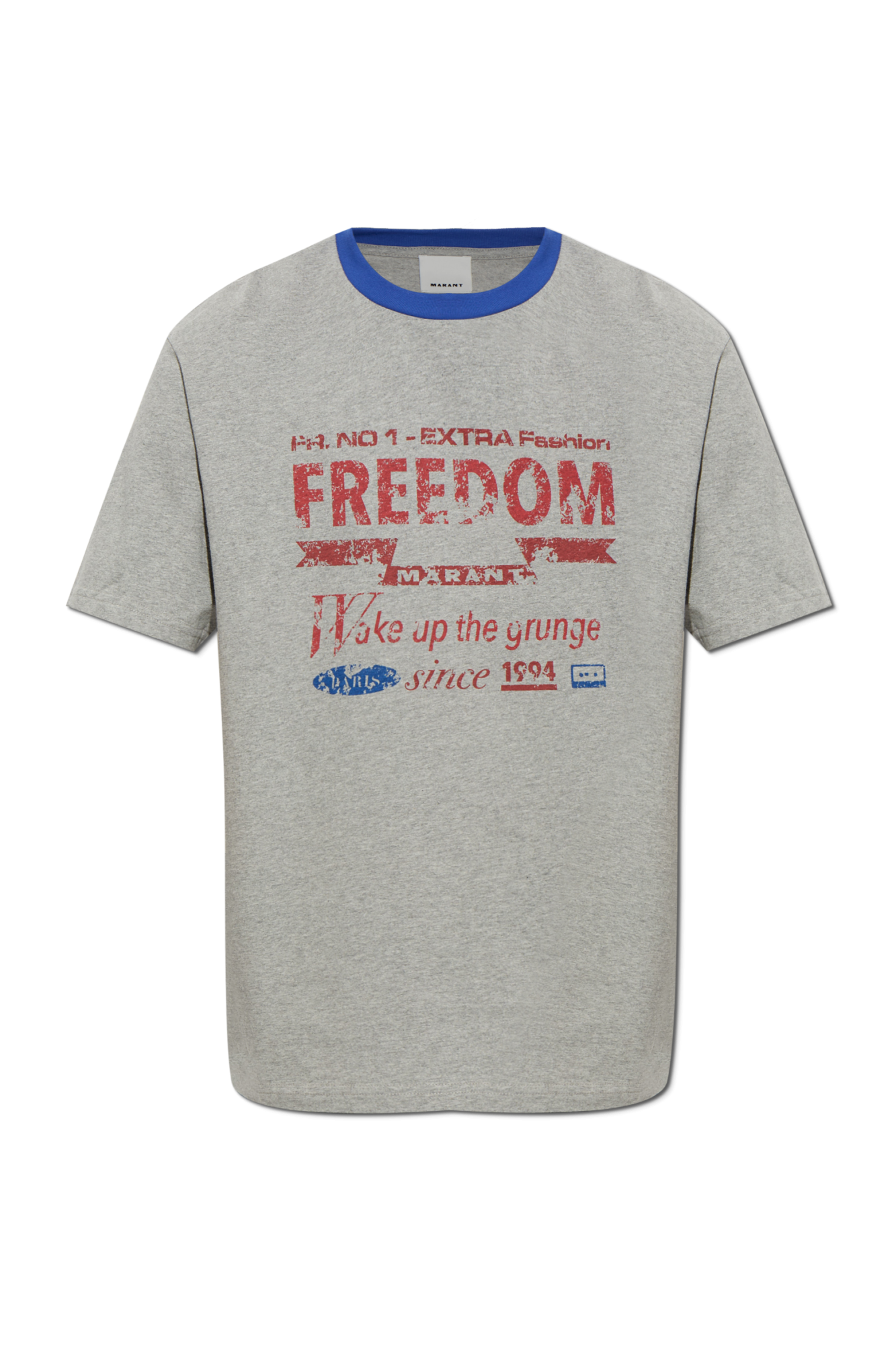 MARANT T-shirt `Hiroe`, Mężczyźni, Szary