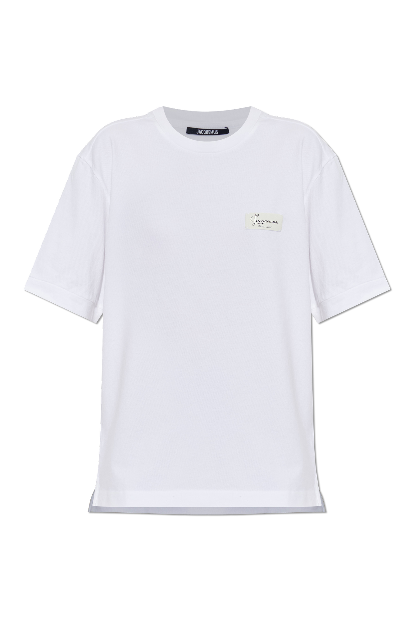 Jacquemus Bawełniany T-shirt ‘Montaigne’, Kobiety, Biały