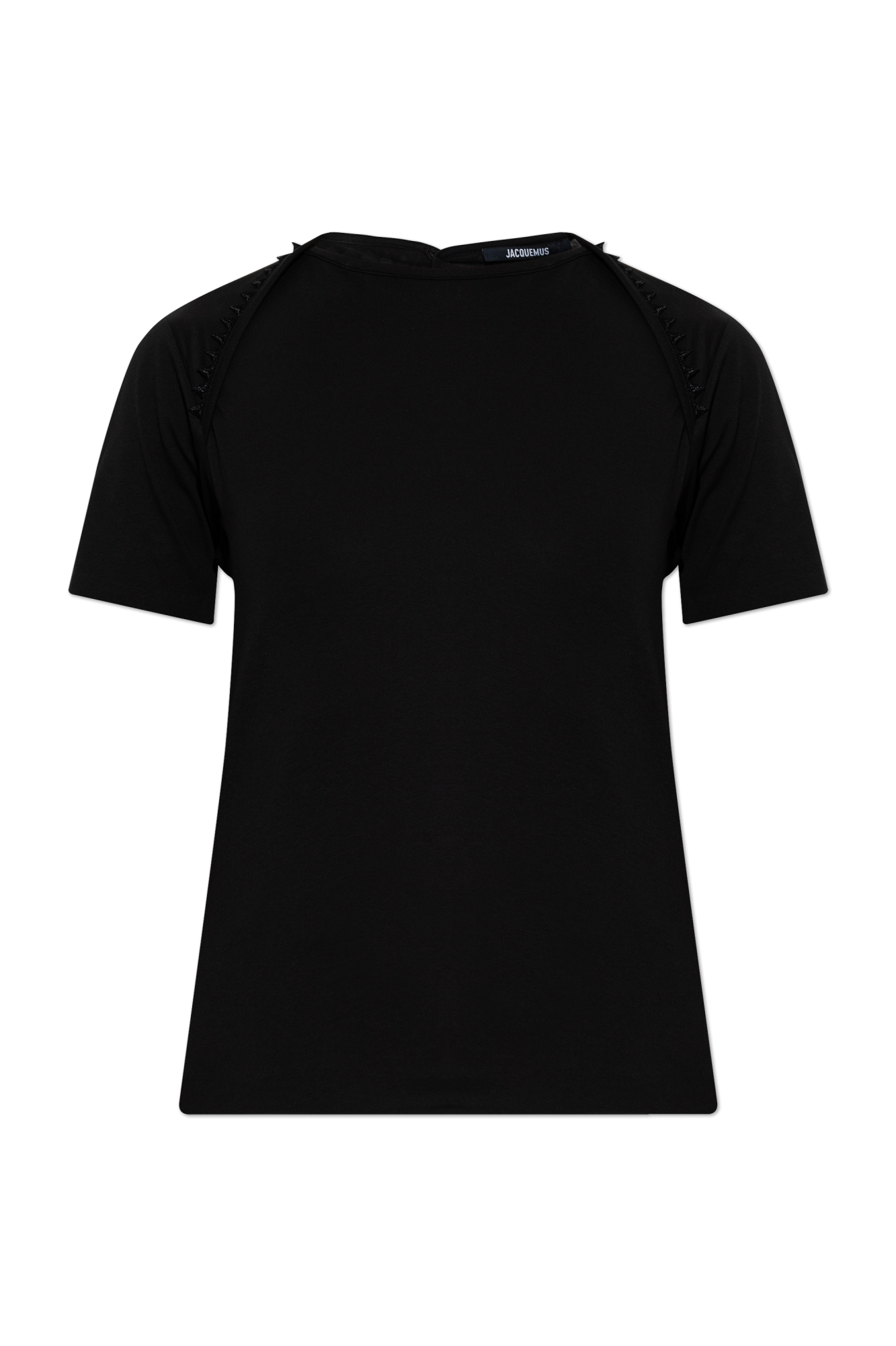 Jacquemus T-shirt `Clavea`, Kobiety, Czarny