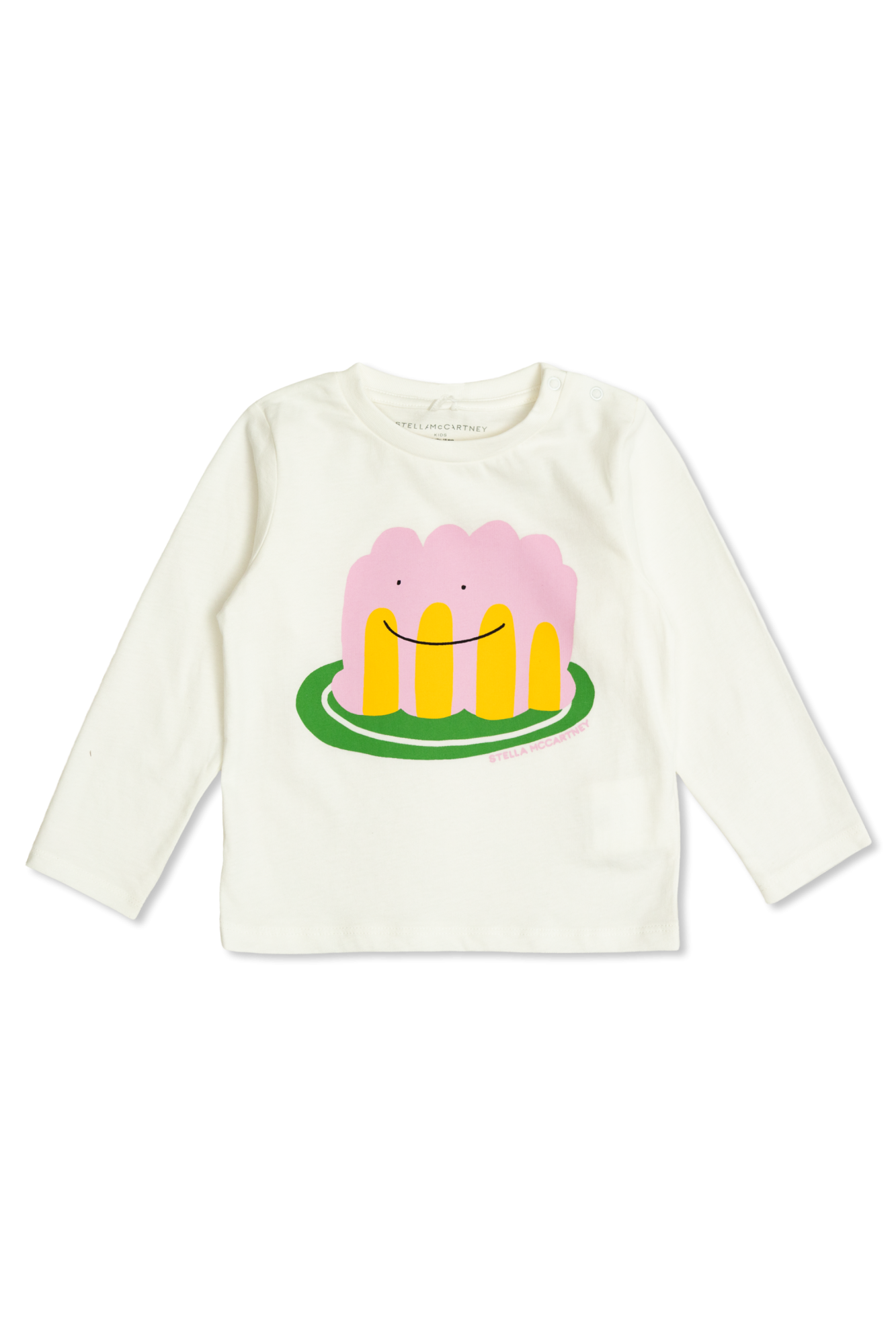 Stella McCartney Kids T-shirt Z Nadrukiem, Unisex, Biały