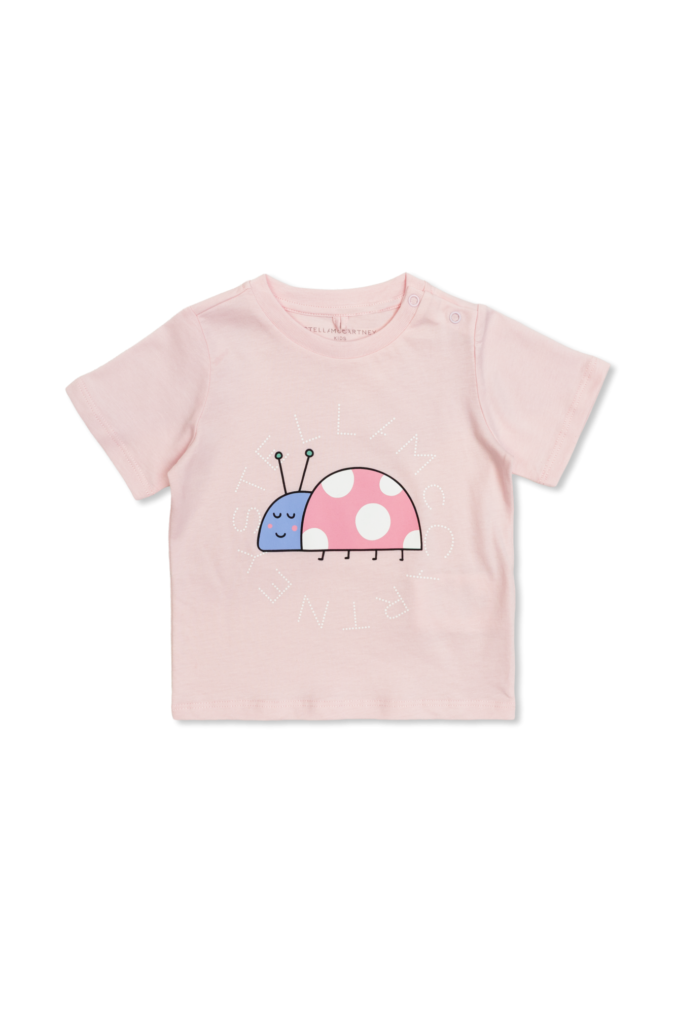 Stella McCartney Kids T-shirt Z  Nadrukiem, Unisex, Różowy