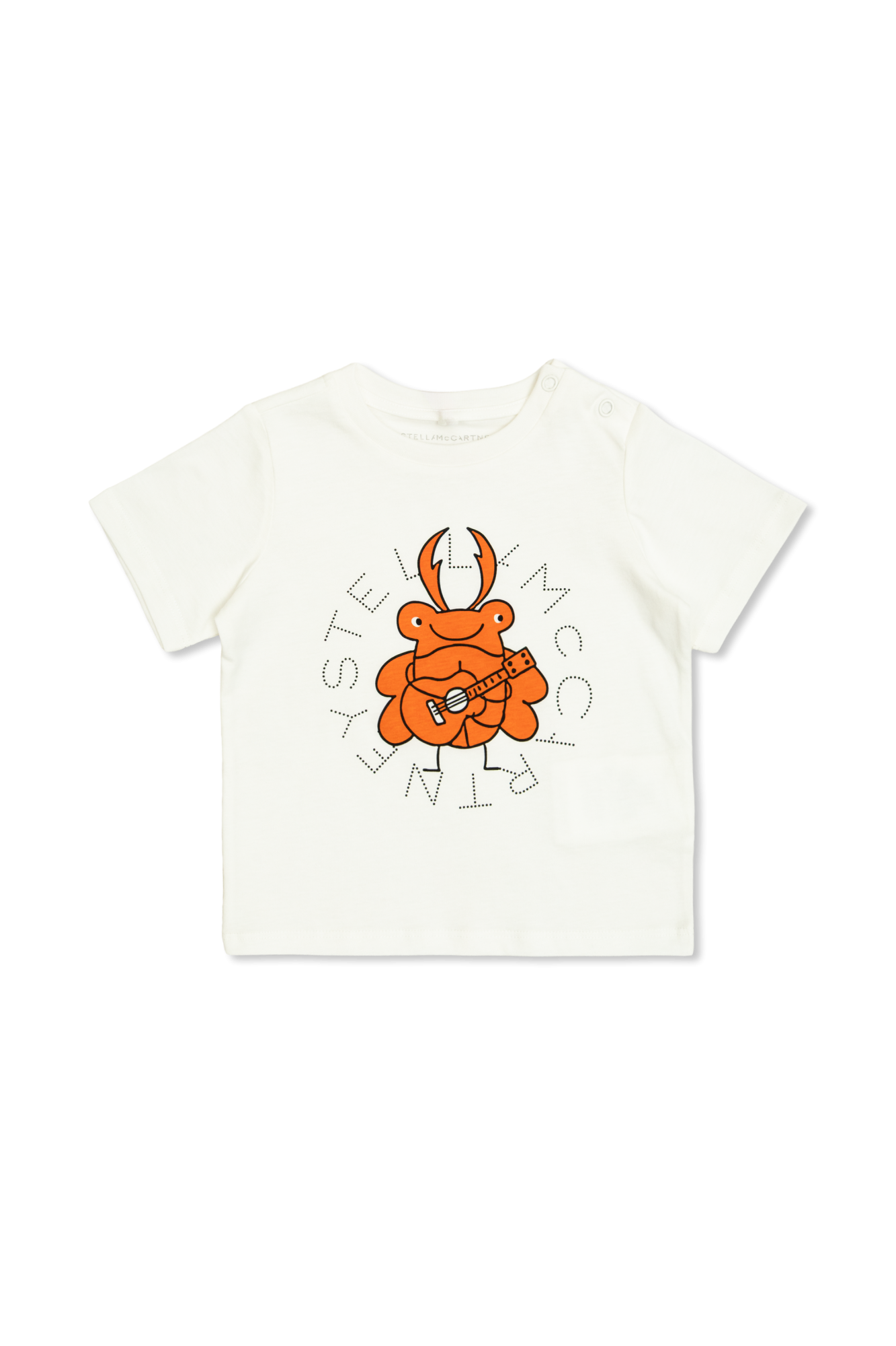 Stella McCartney Kids T-shirt Ze Wzorem, Unisex, Biały