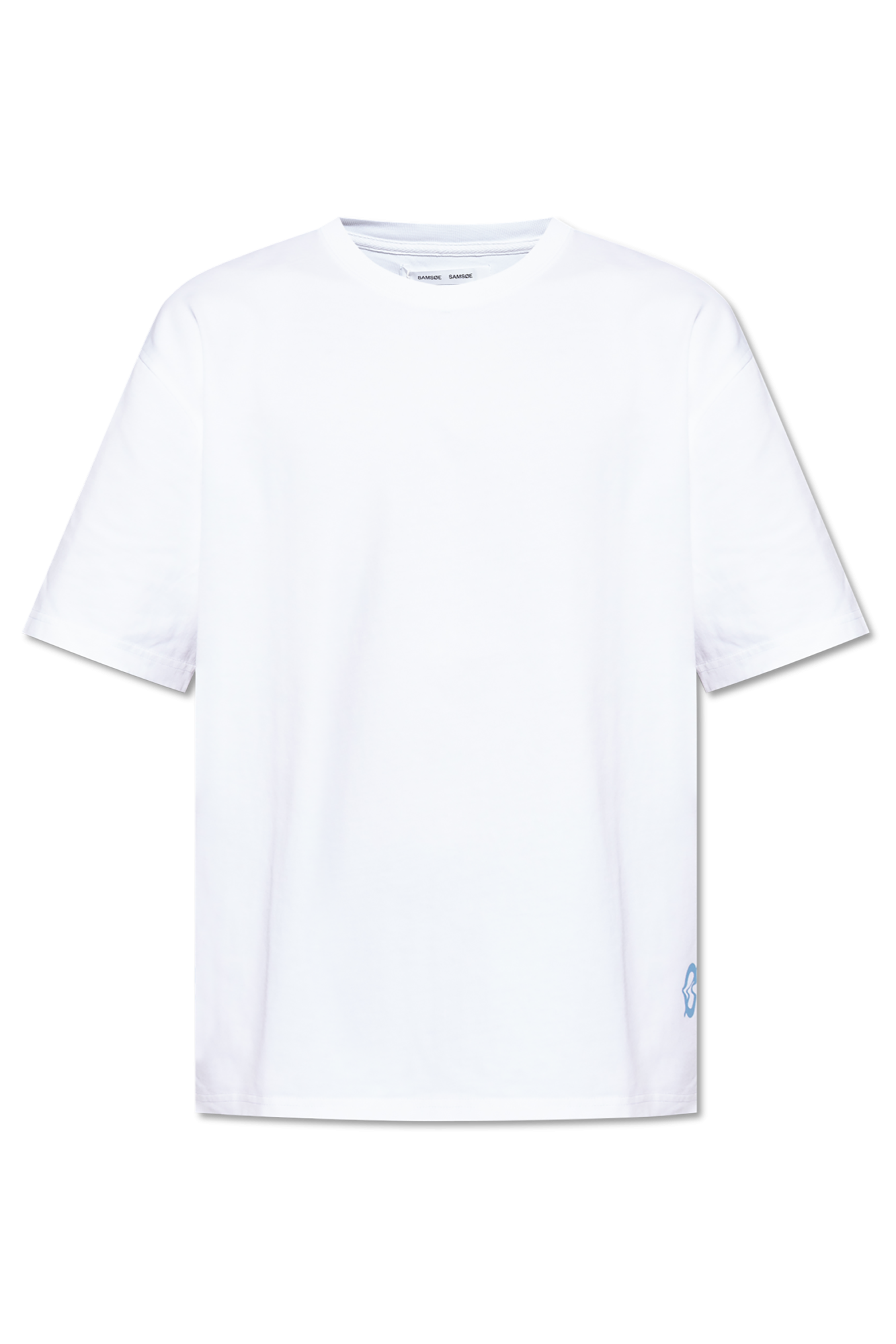 Samsøe Samsøe T-shirt `Saswirl`, Mężczyźni, Biały