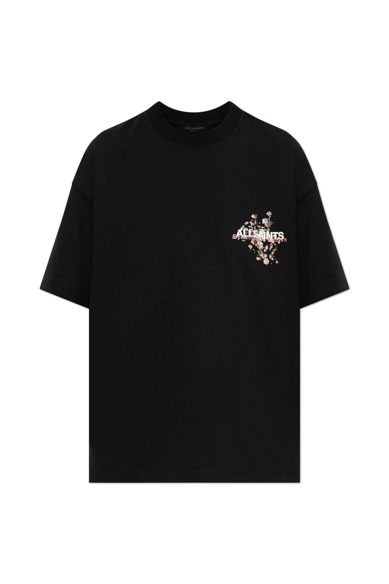 AllSaints T-shirt ‘Valen Etta’, Kobiety, Czarny