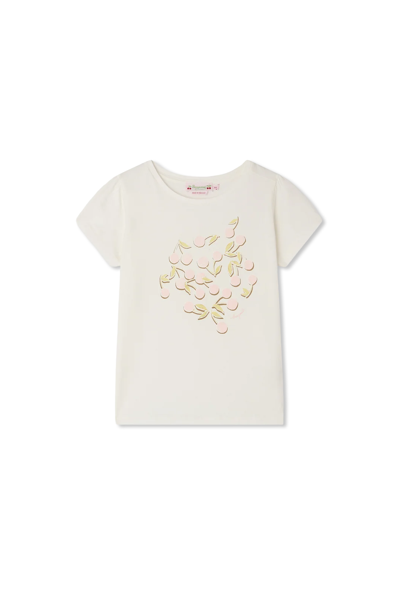 Bonpoint  T-shirt `Capricia`, Unisex, Kremowy