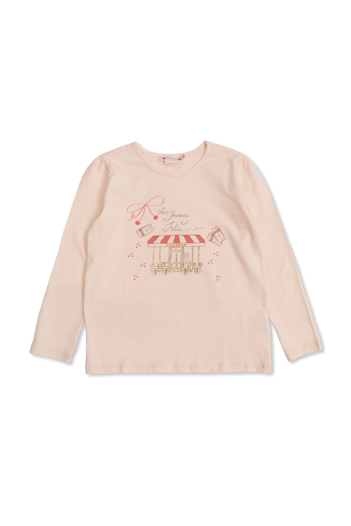Bonpoint  T-shirt `Gracieuse`, Unisex, Różowy