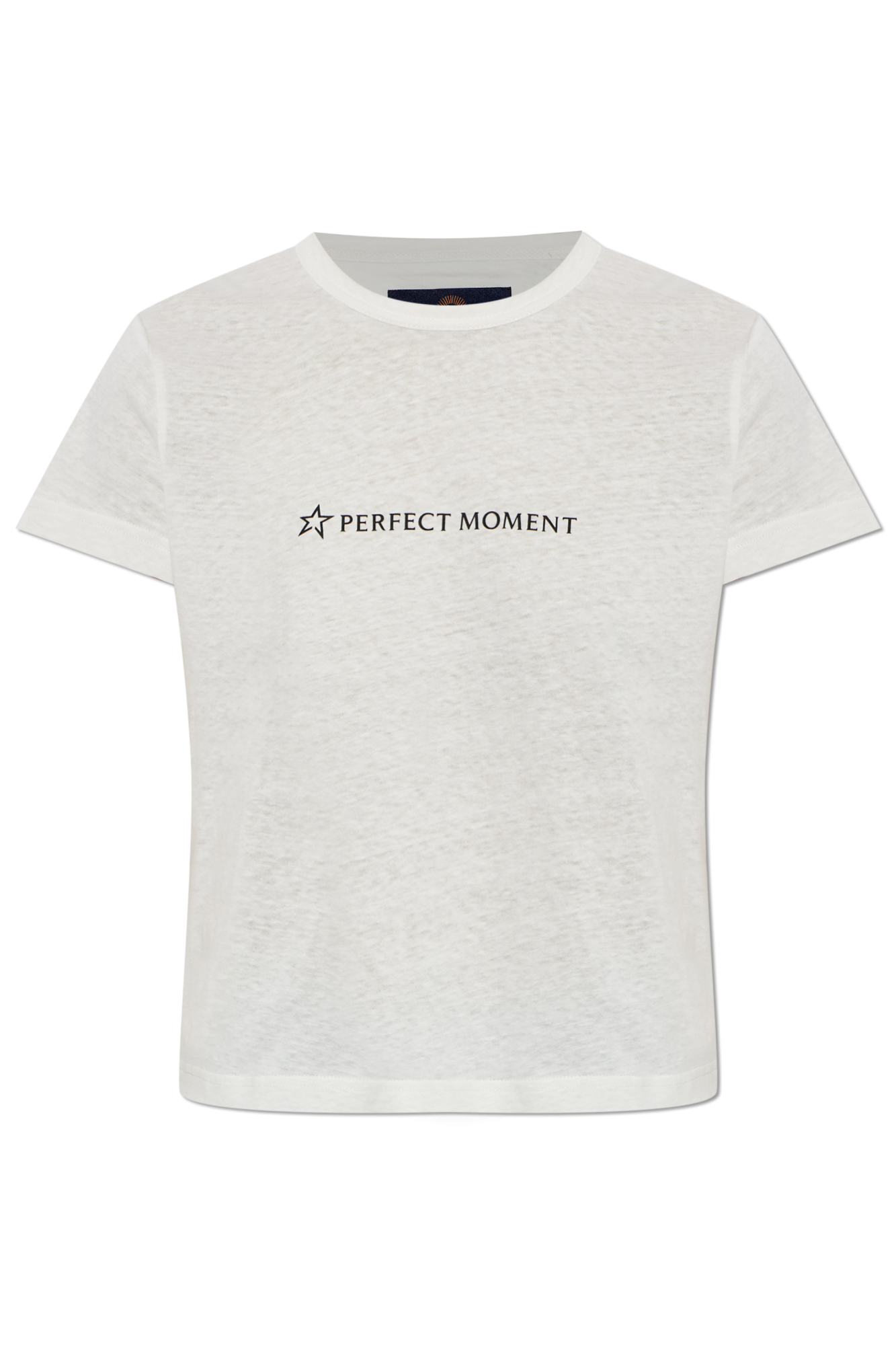 Perfect Moment T-shirt Z Nadrukowanym Logo, Kobiety, Biały