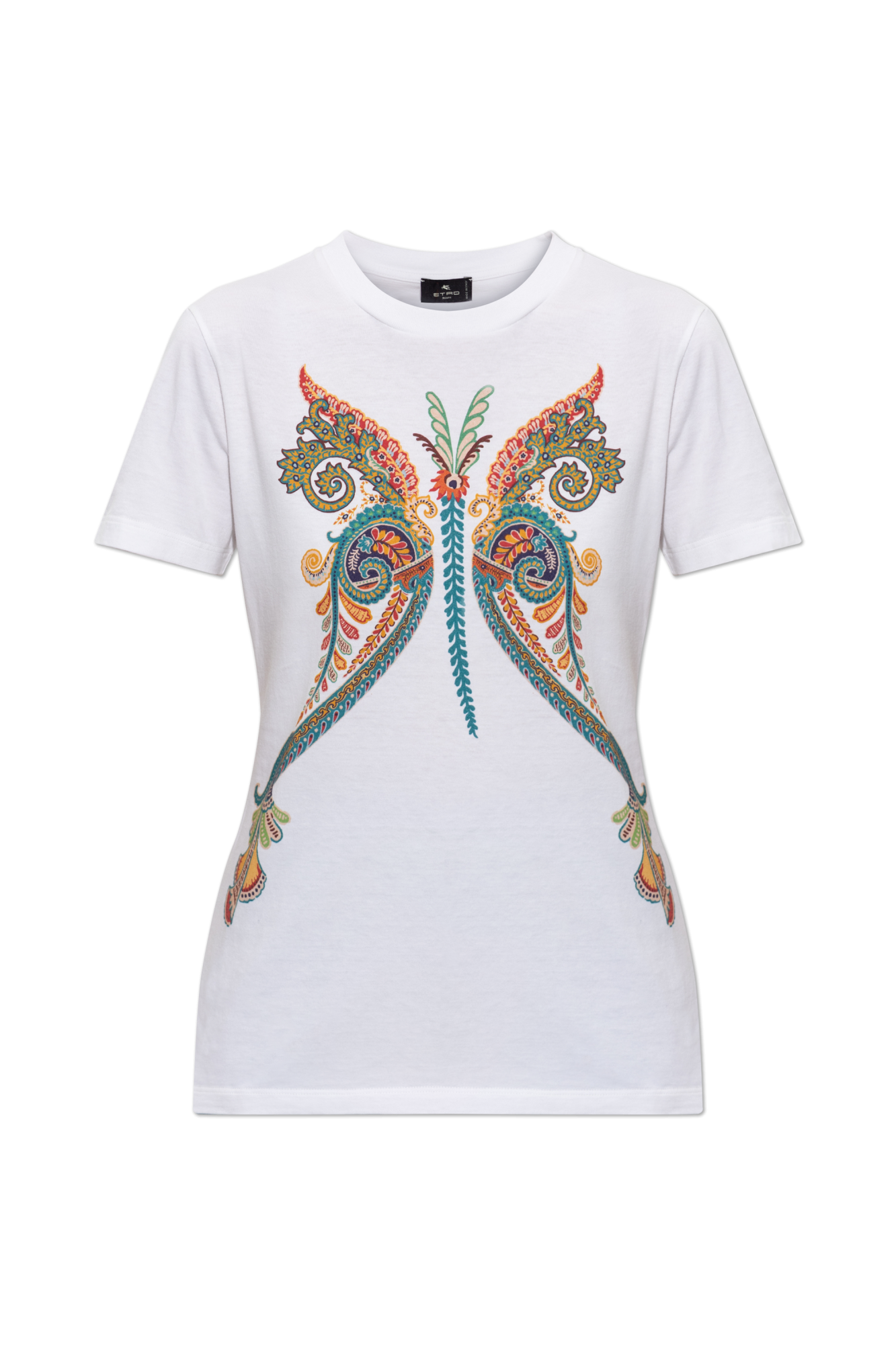Etro T-shirt Z Nadrukiem, Kobiety, Biały