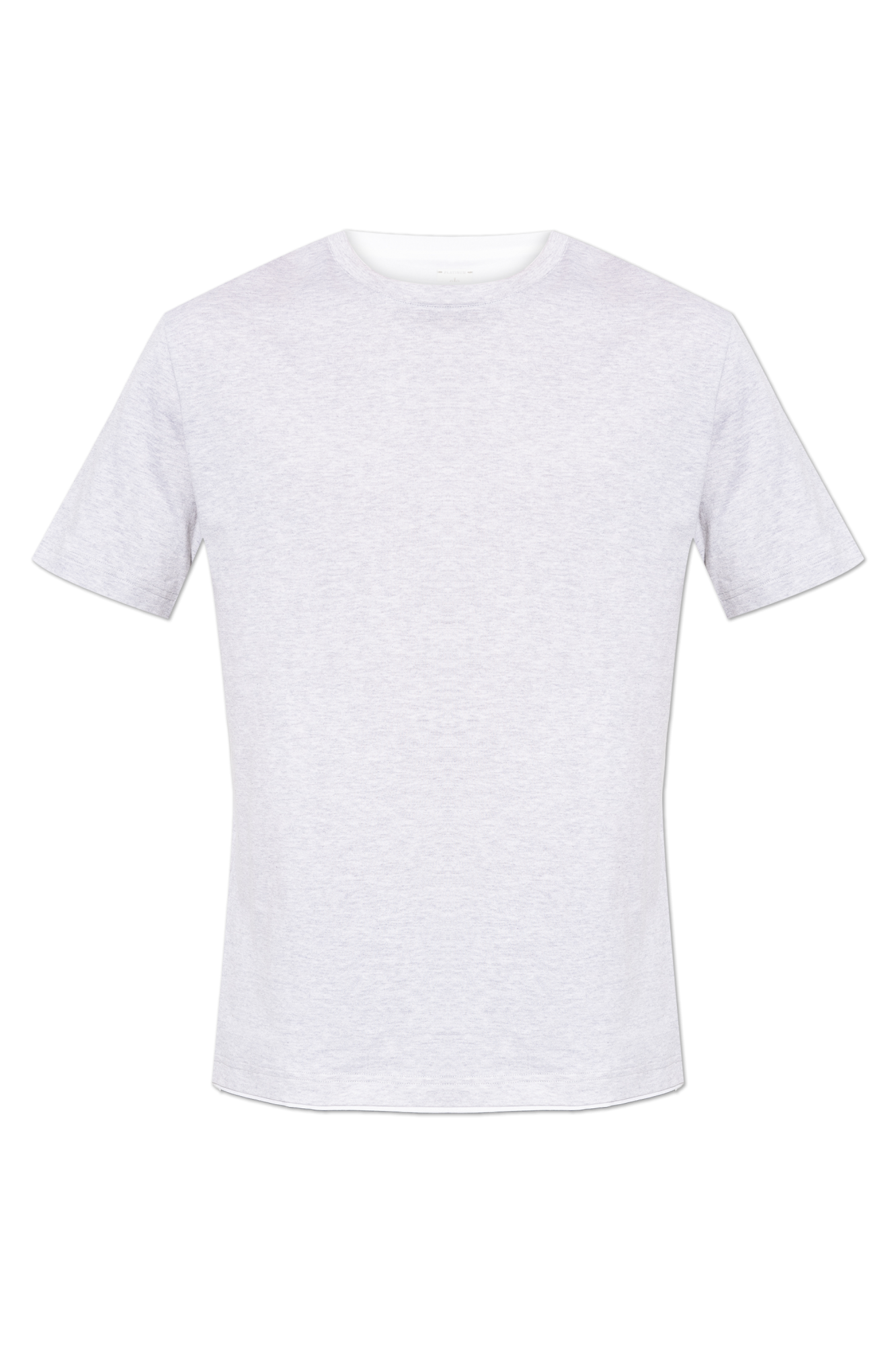 Eleventy T-shirt Z Okrągłym Dekoltem, Mężczyźni, Szary