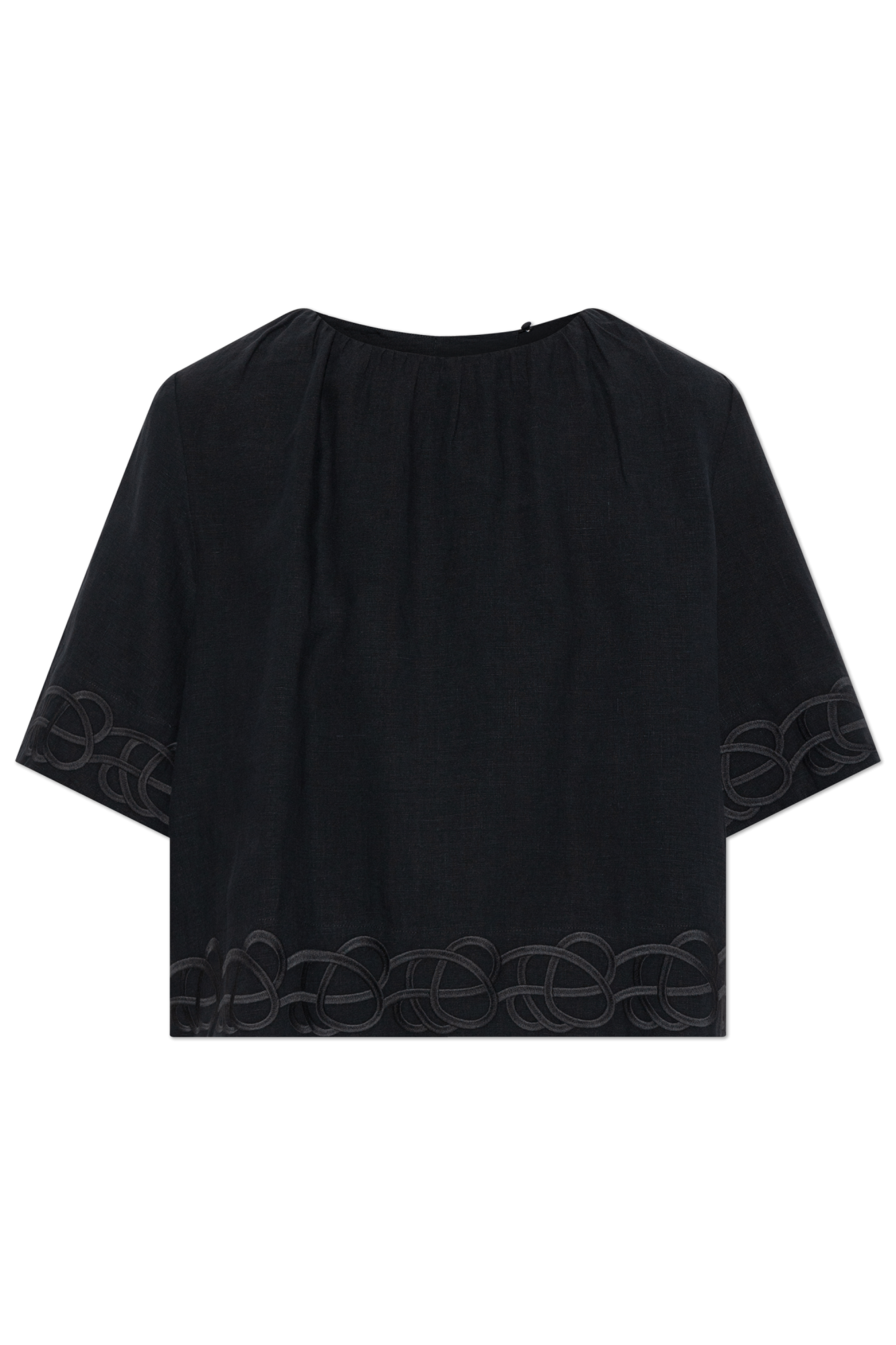 By Malene Birger Top `Marian`, Kobiety, Czarny