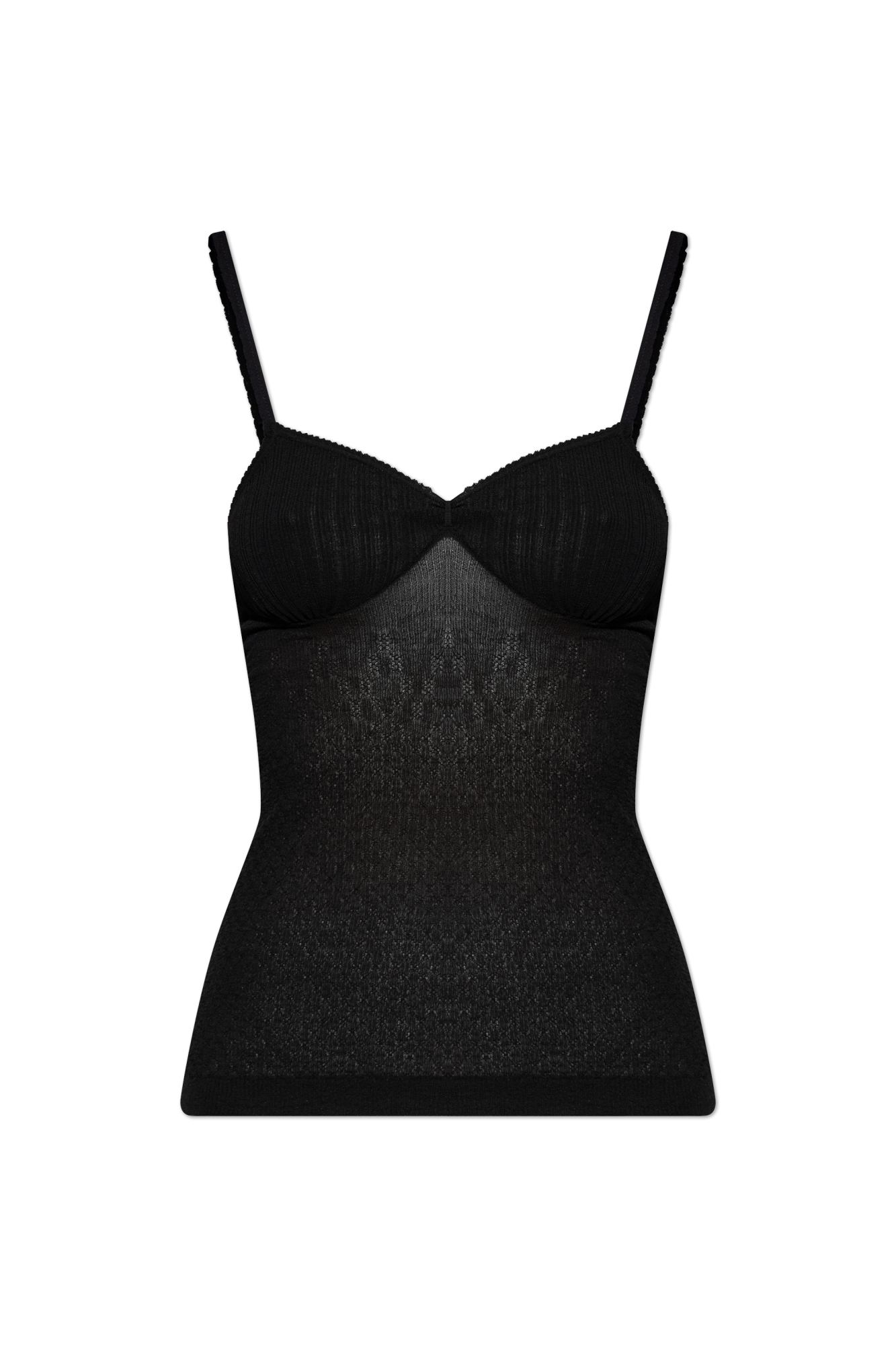 Victoria Beckham Top Na Ramiączkach, Kobiety, Czarny