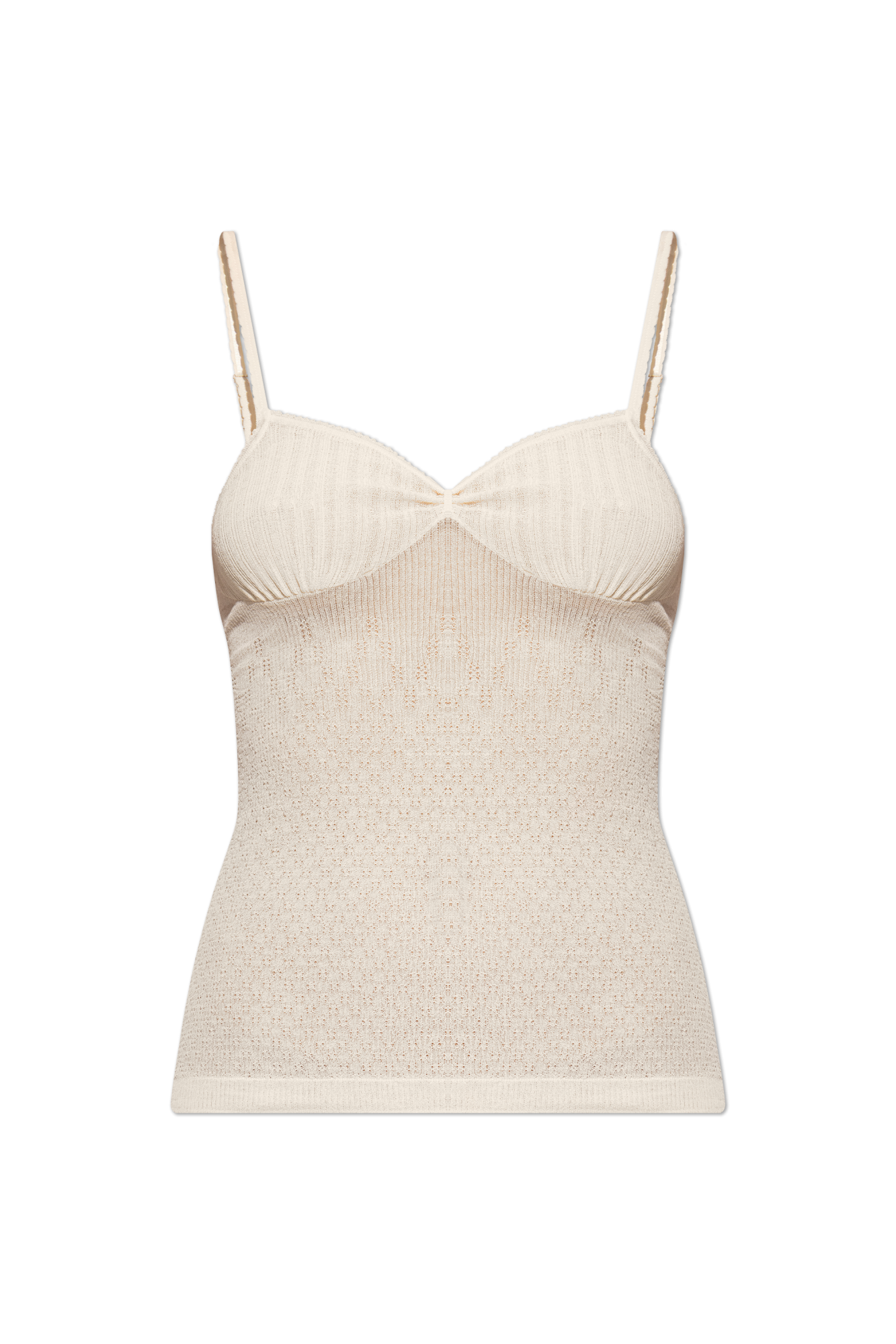 Victoria Beckham Top Na Ramiączkach, Kobiety, Kremowy