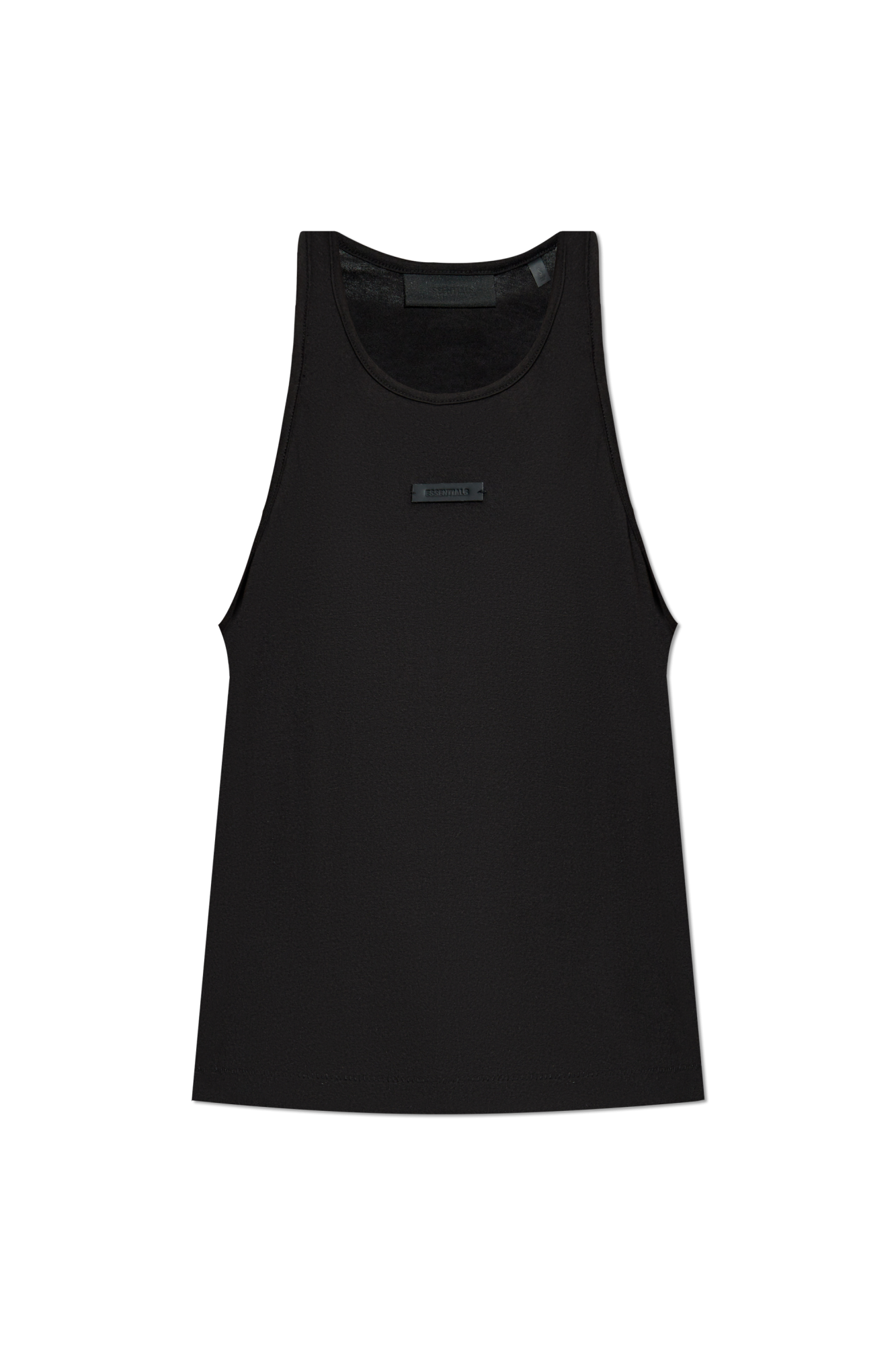 Fear Of God Essentials Top Z Logo, Kobiety, Czarny