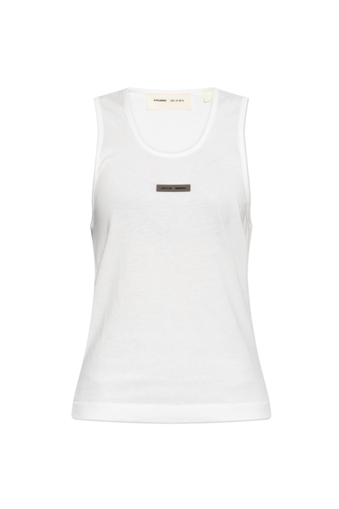 Fear Of God Essentials T-shirt Z Logo, Kobiety, Biały