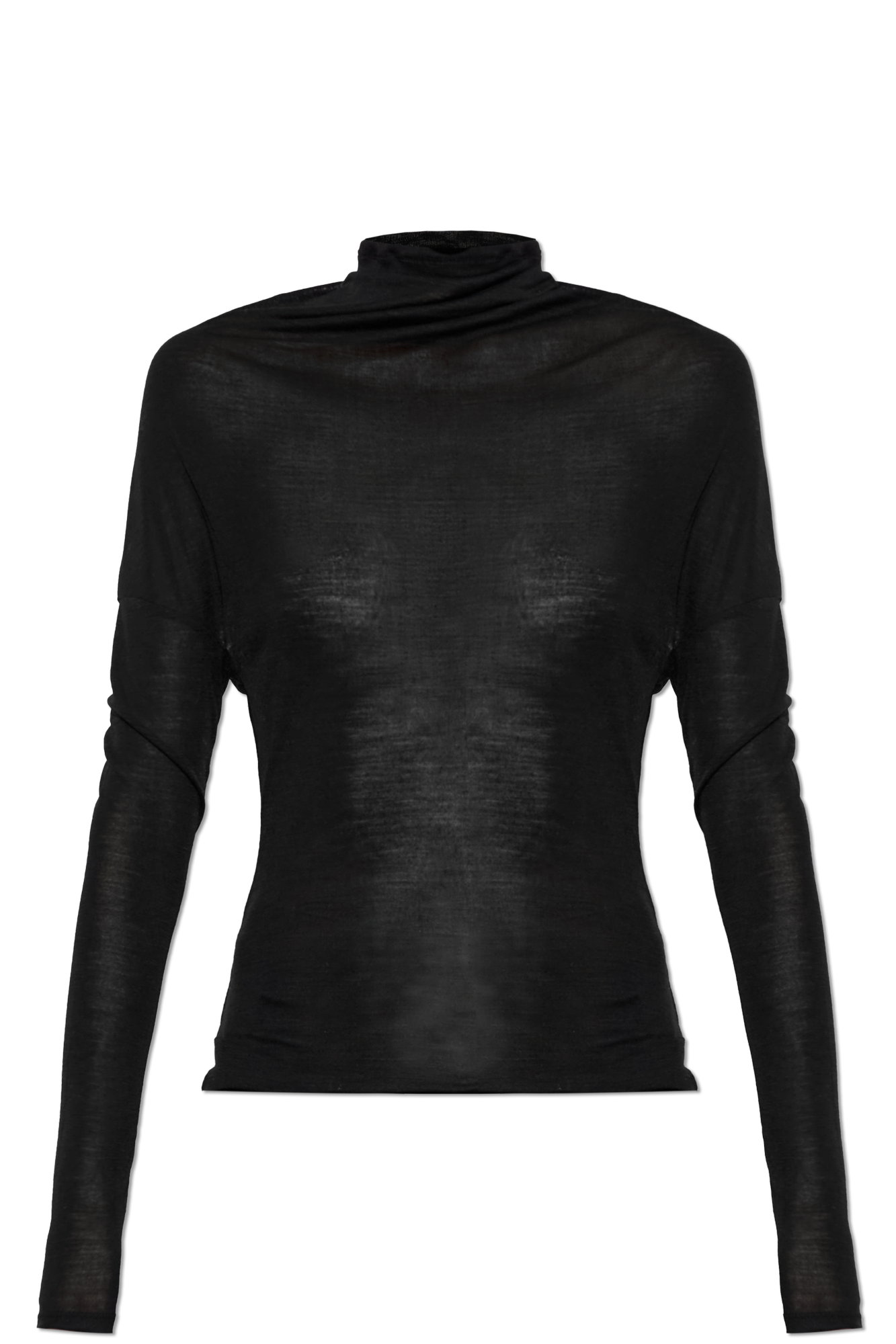 Victoria Beckham Top Z Długimi Rękawami, Kobiety, Czarny