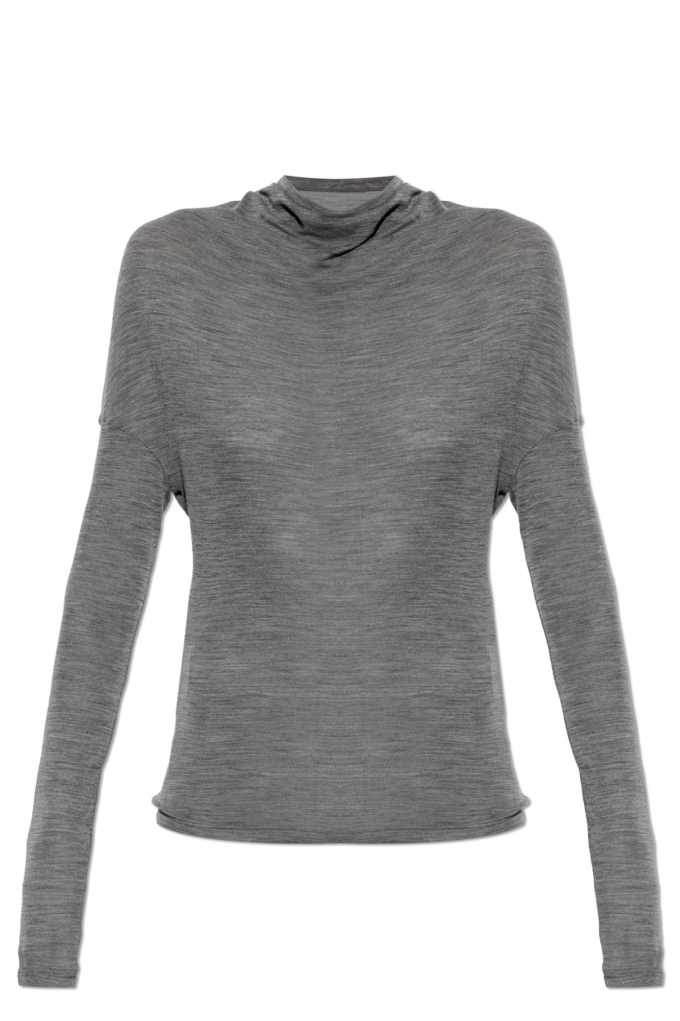 Victoria Beckham Top Z Długimi Rękawami, Kobiety, Szary