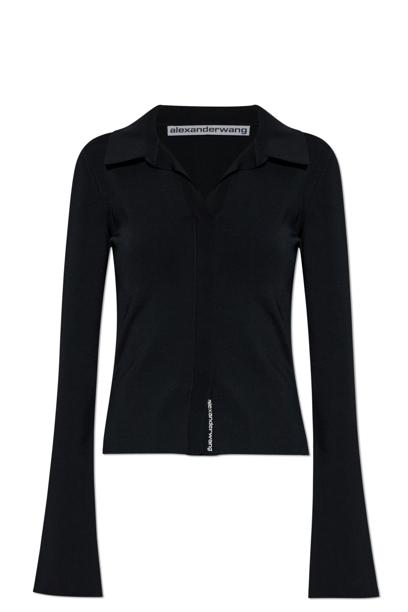 Alexander Wang Top Z Kołnierzem, Kobiety, Czarny