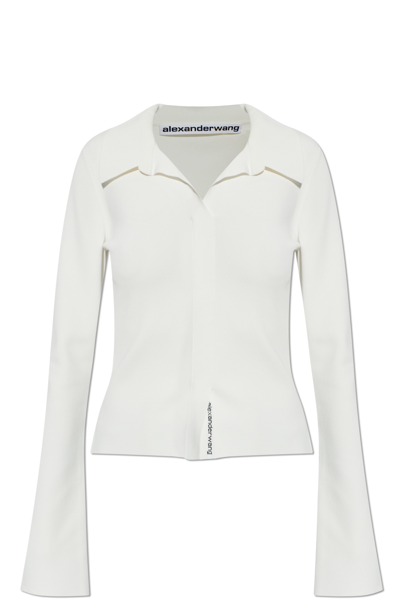 Alexander Wang Top Z Kołnierzem, Kobiety, Biały