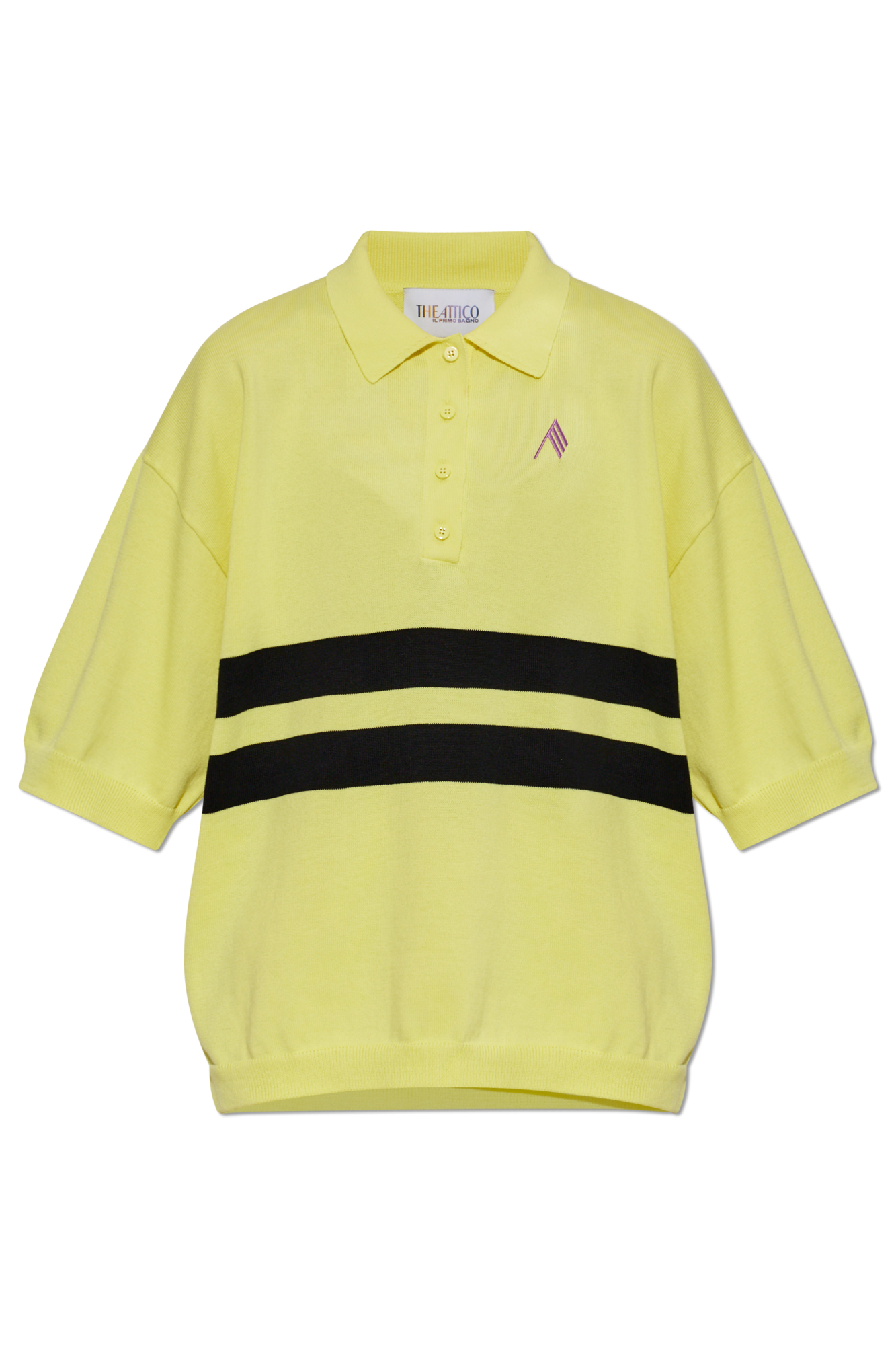 The Attico Polo  Z Kolekcji `Il Primo Bagno`, Kobiety, żółty