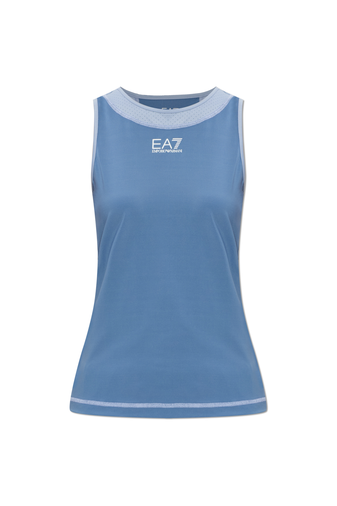EA7 Emporio Armani Top Bez Rękawów, Kobiety, Niebieski