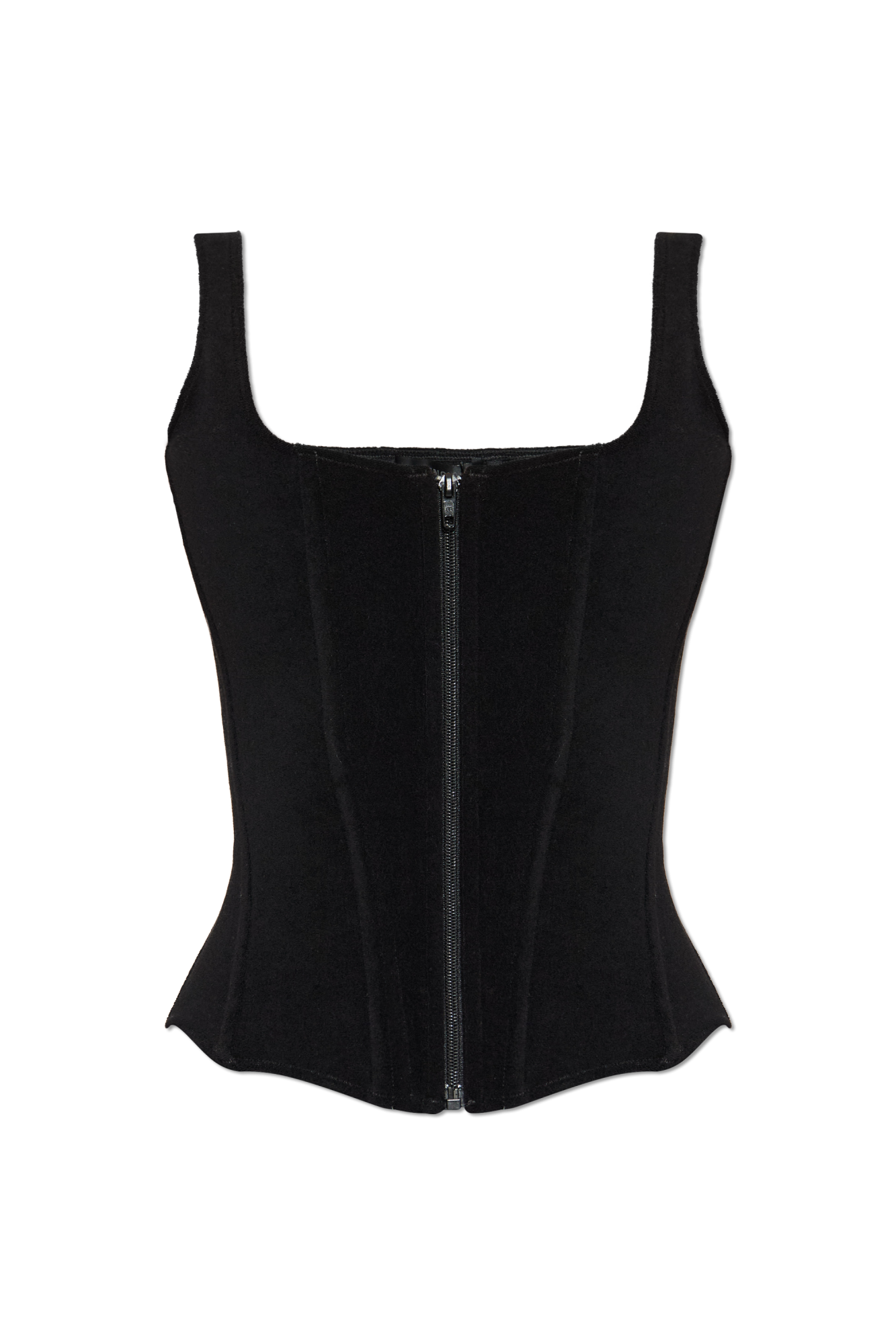 Balenciaga Top Bez Rękawów, Kobiety, Czarny