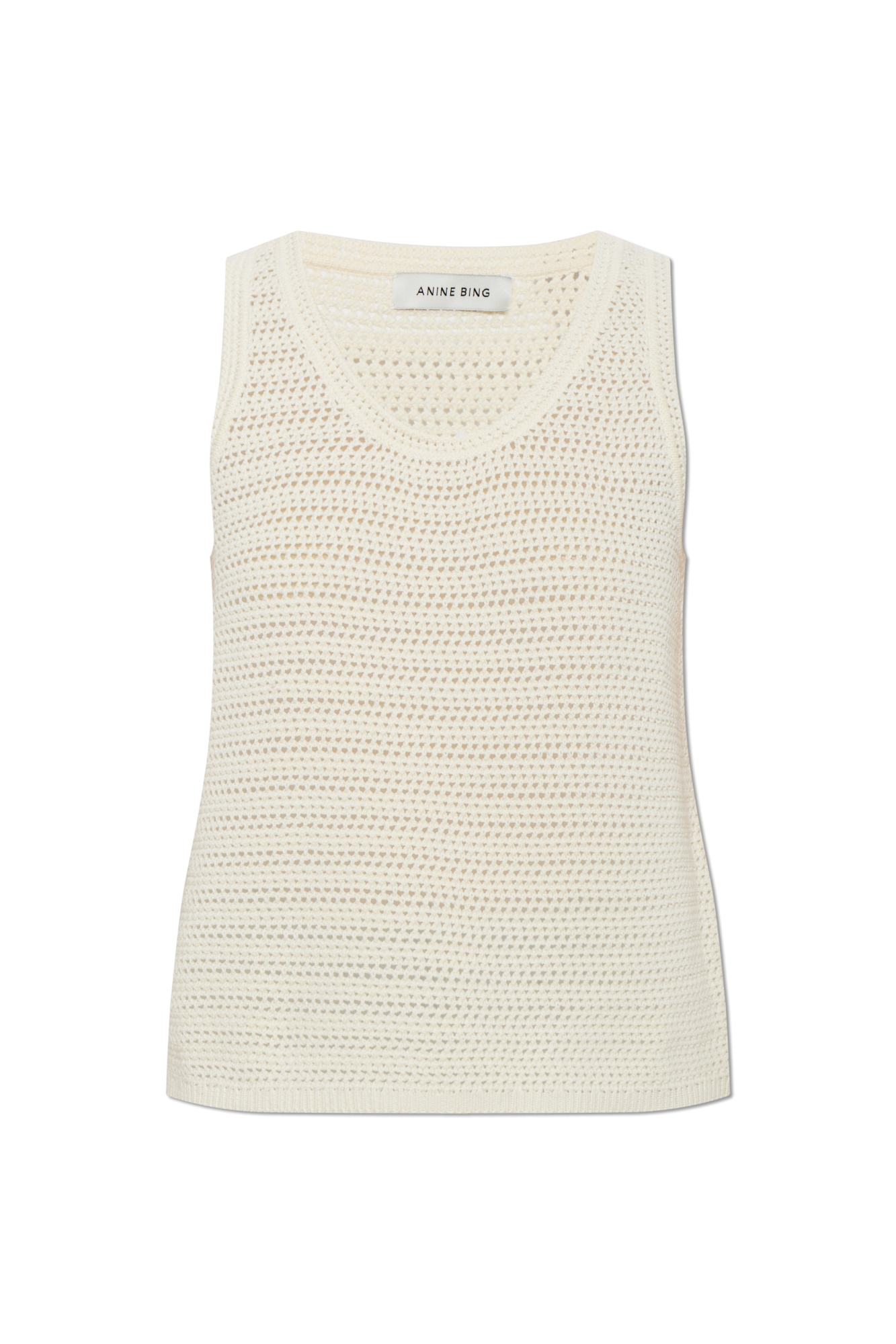 Anine Bing Top `Arie`, Kobiety, Kremowy