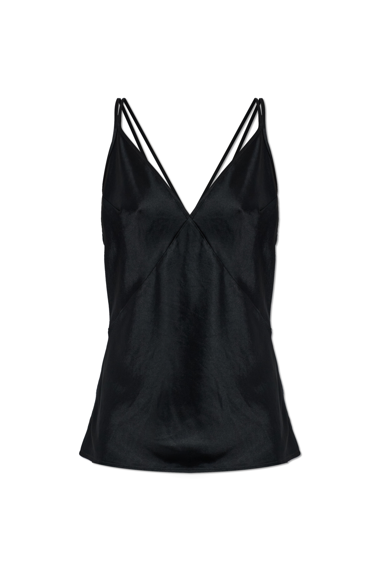 Anine Bing Top `Blanca’, Kobiety, Czarny
