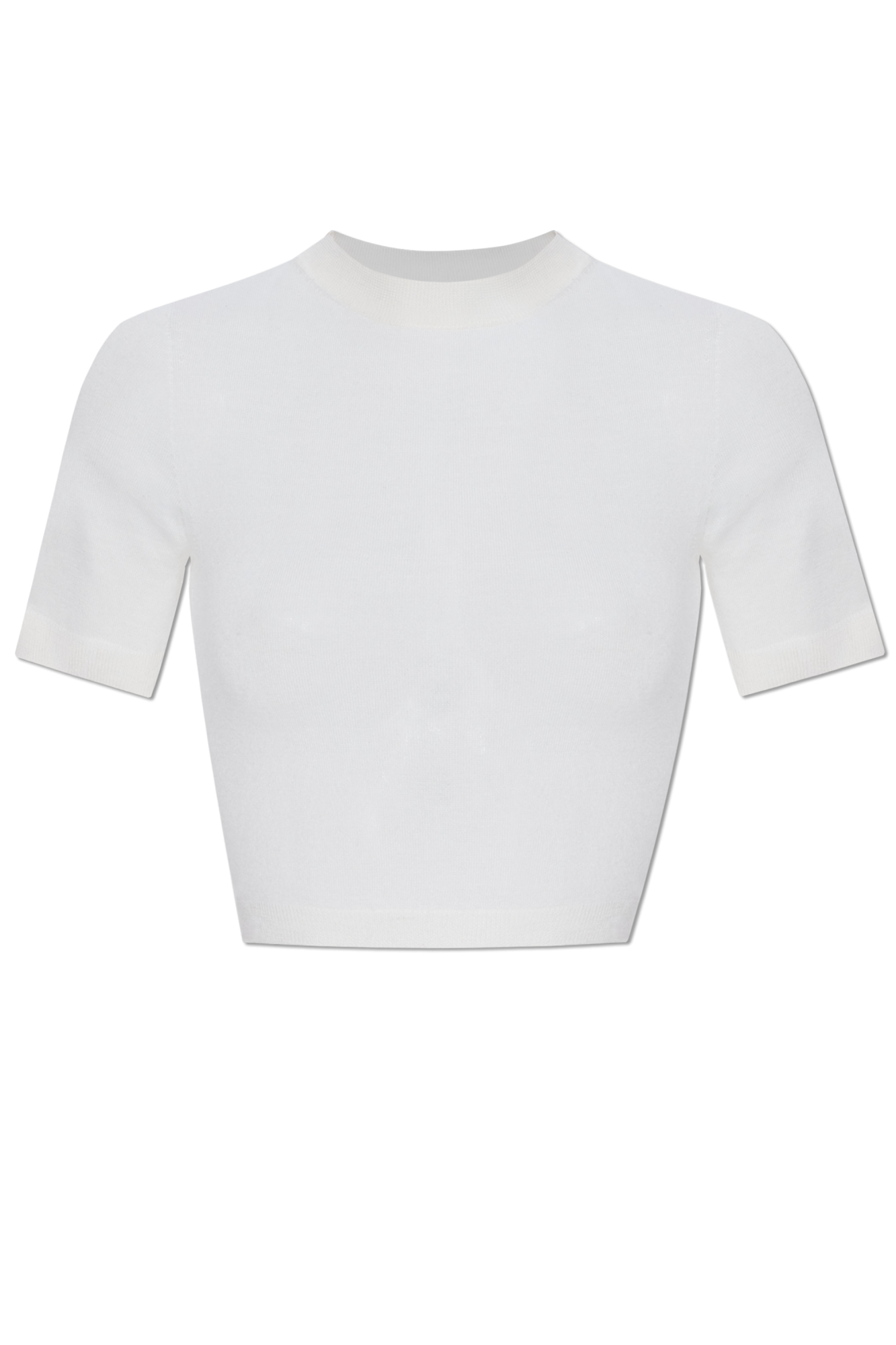 Alaïa Kaszmirowy Top, Kobiety, Kremowy