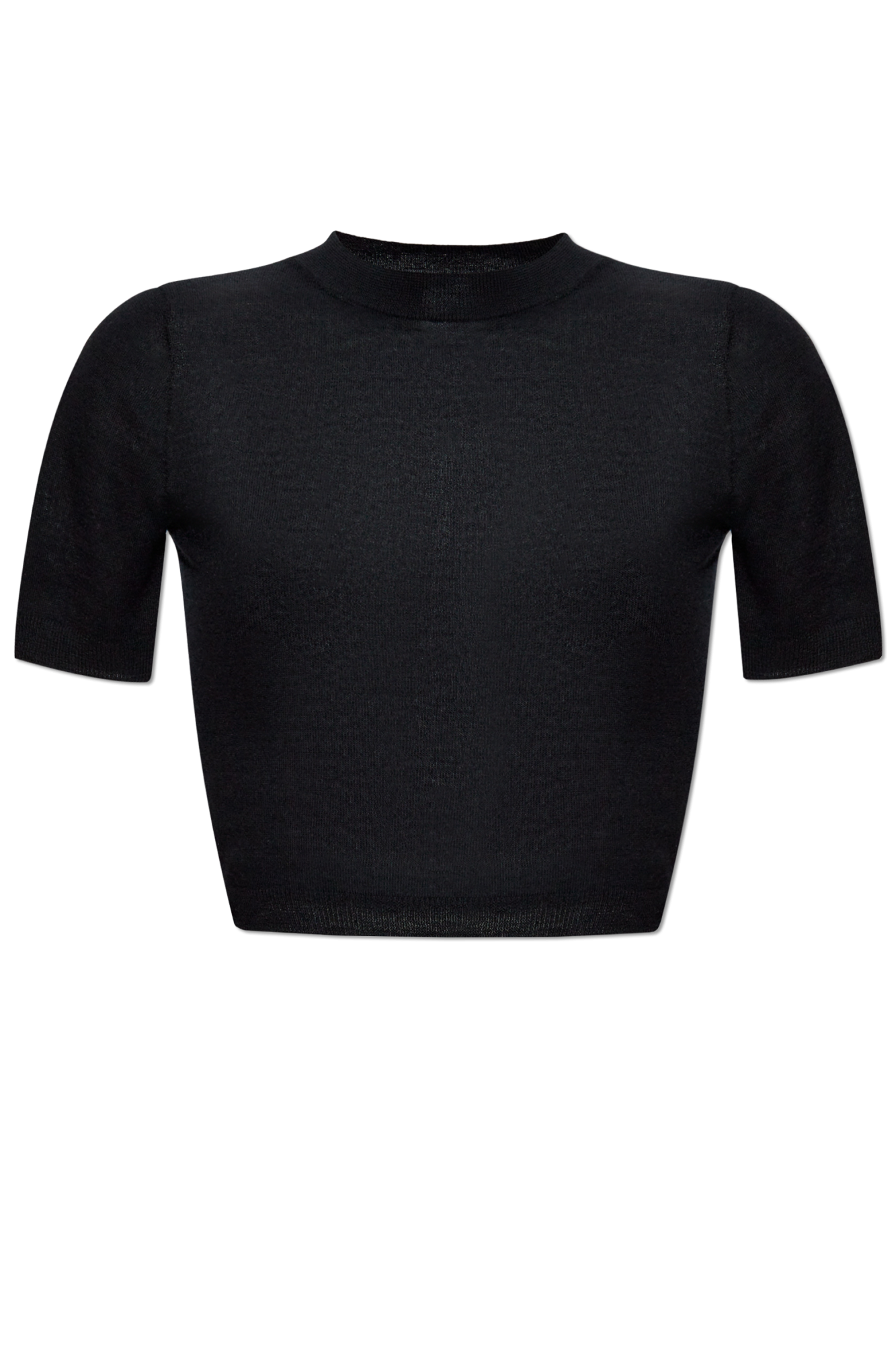 Alaïa Kaszmirowy Top, Kobiety, Czarny
