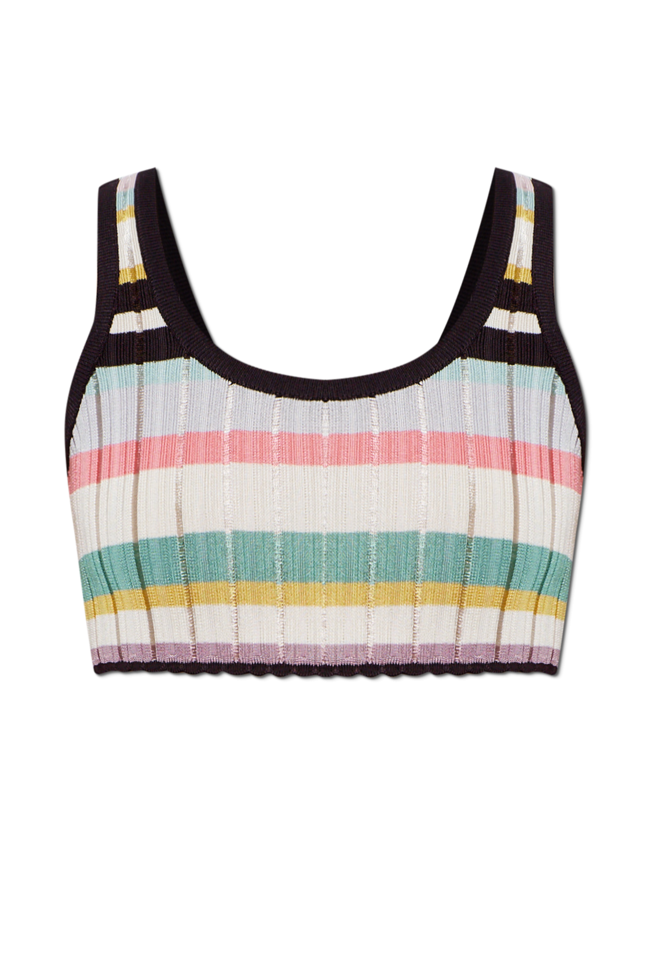 Alaïa Krótki Top, Kobiety, Multikolor