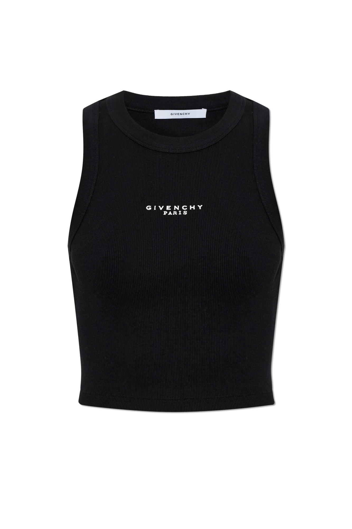 Givenchy Top Z Logo, Kobiety, Czarny