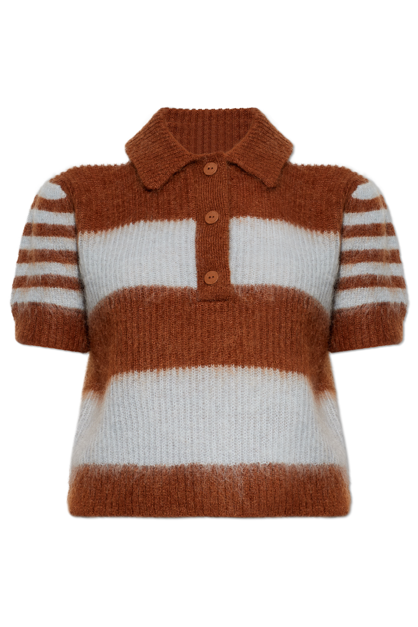 AllSaints Polo `Clem`, Kobiety, Brązowy