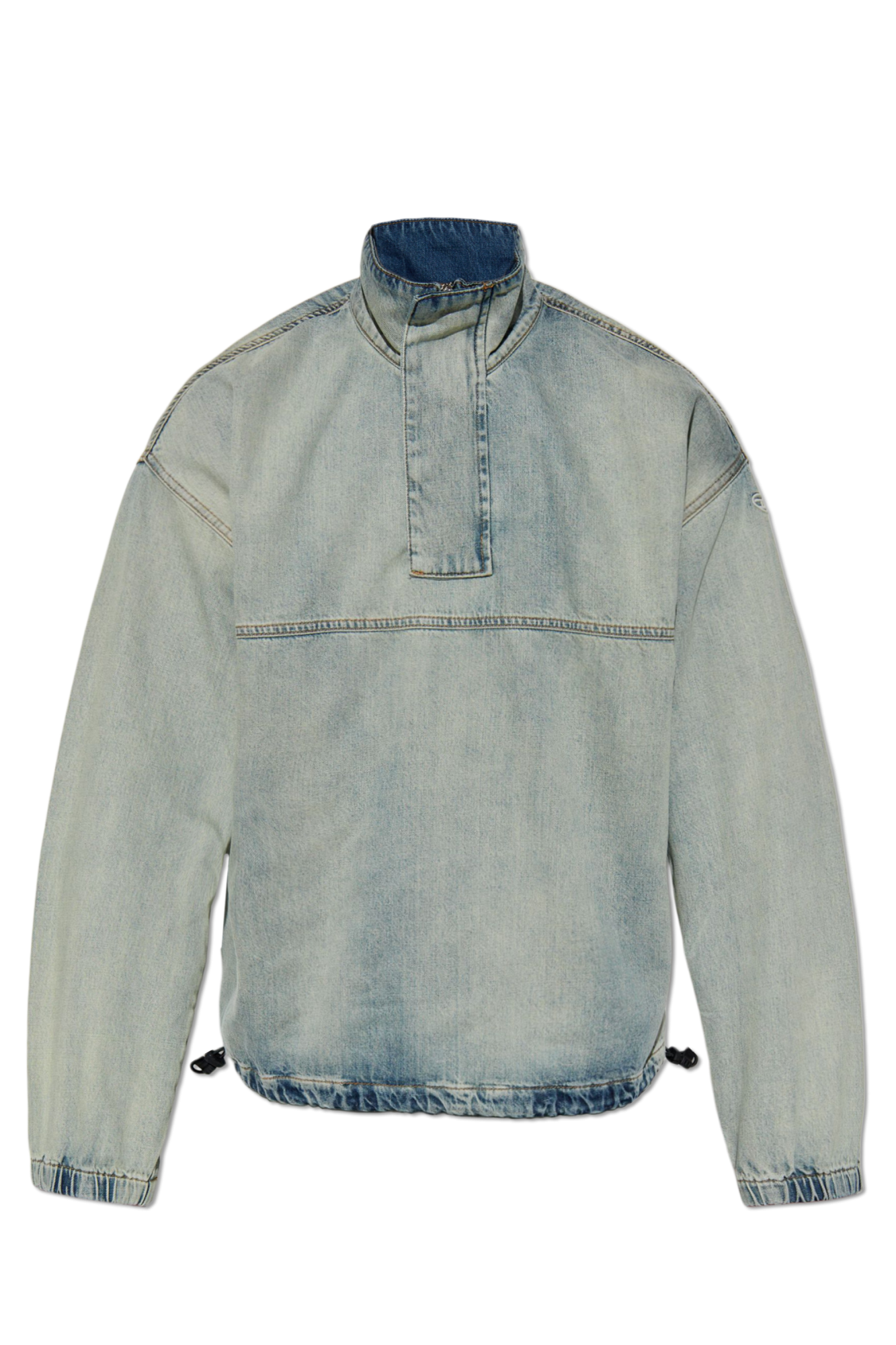 Diesel Bluza Jeansowa ` D-FLOW-S1`, Unisex, Niebieski