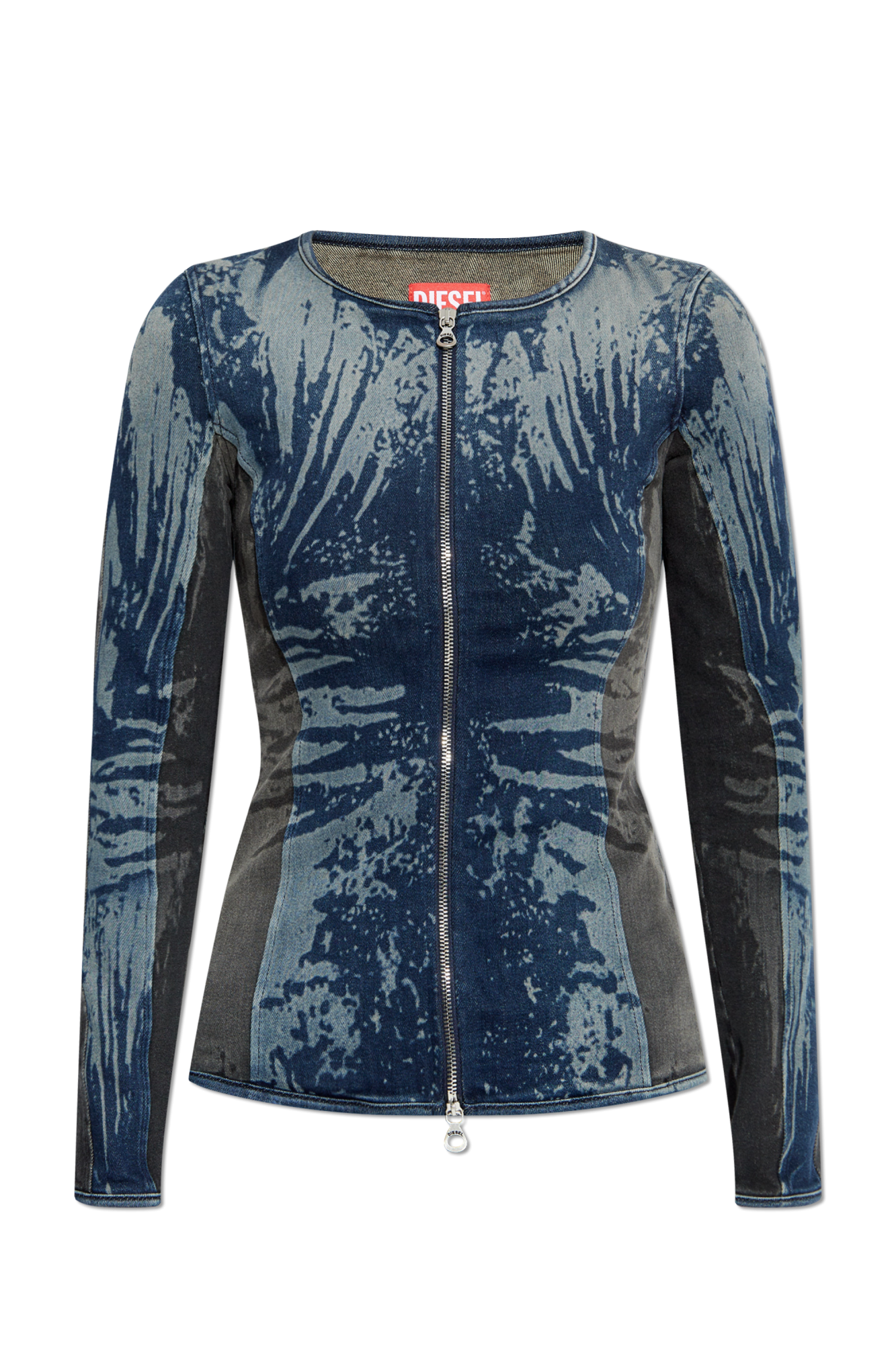 Diesel Jeansowy Top `DE-GARY-S`, Kobiety, Niebieski