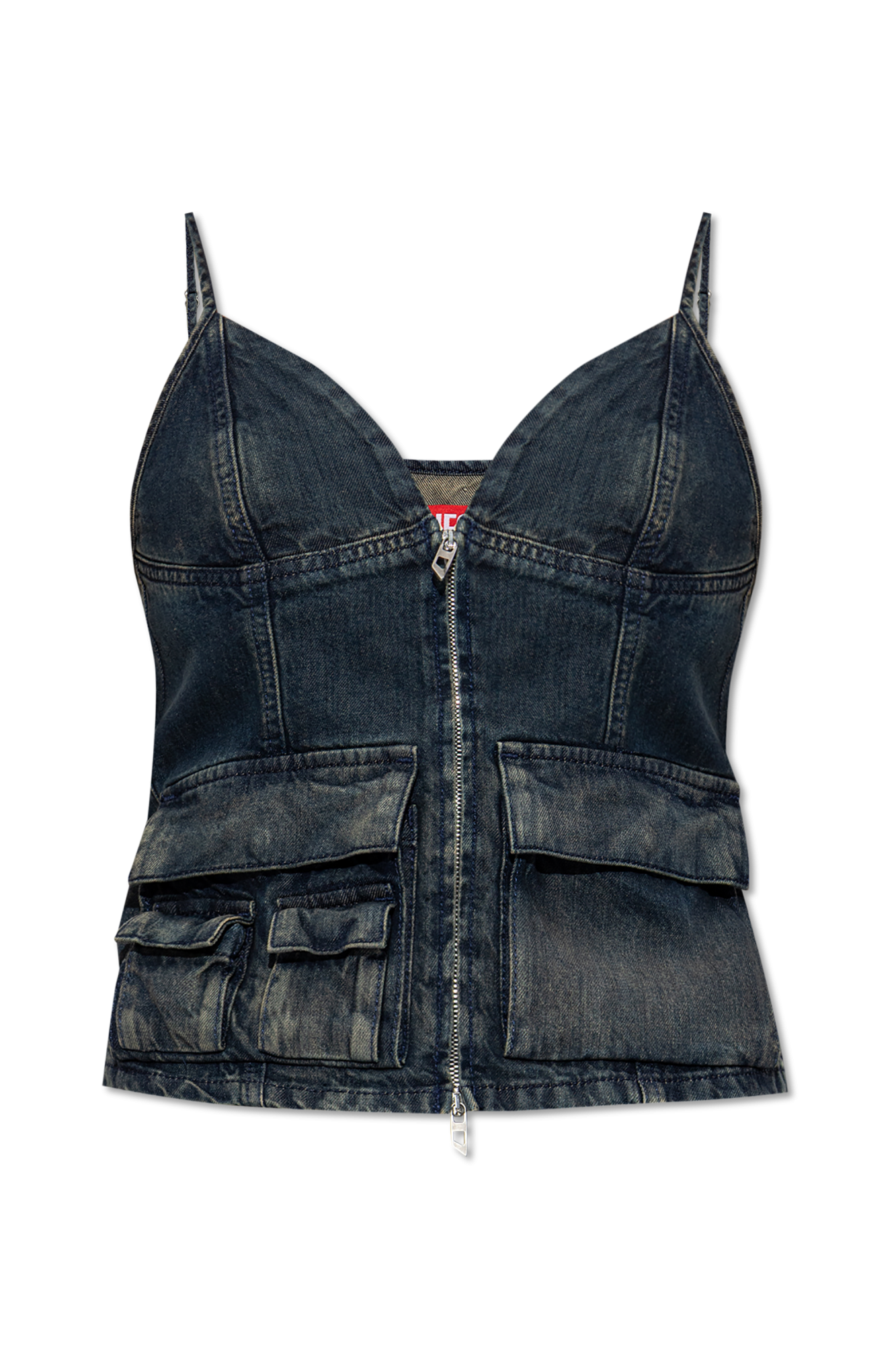 Diesel Top `DE-MELLIS-S`, Kobiety, Granatowy