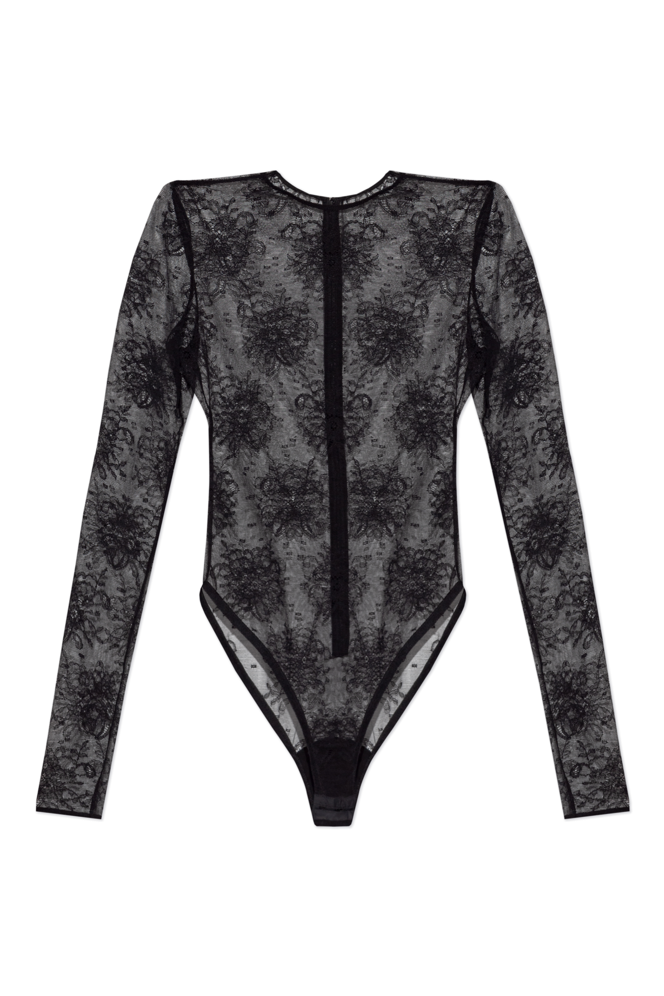 Dolce & Gabbana Koronkowe Body, Kobiety, Czarny