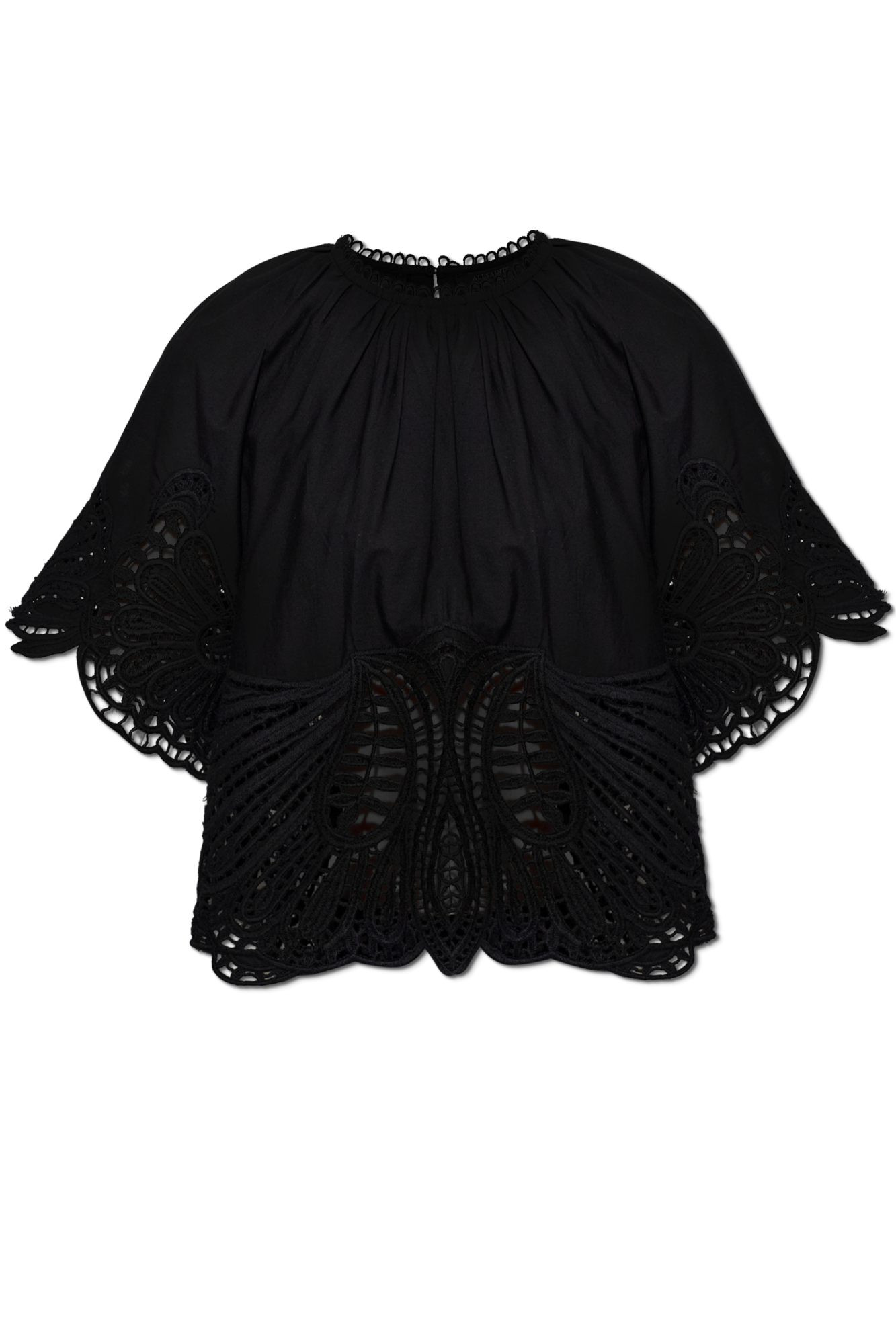 AllSaints Top `Femi`, Kobiety, Czarny