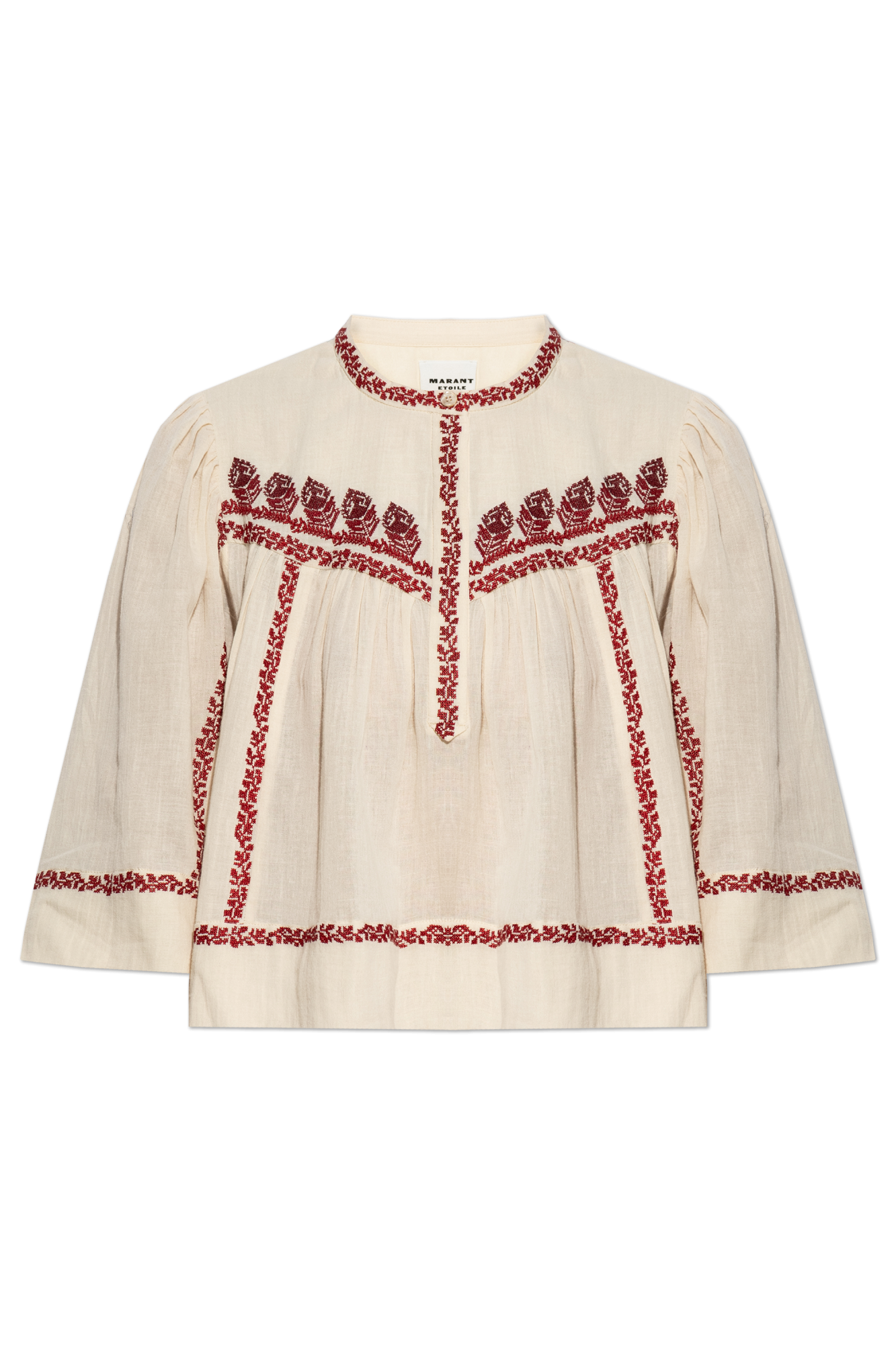 Marant Etoile Top `Juline`, Kobiety, Kremowy