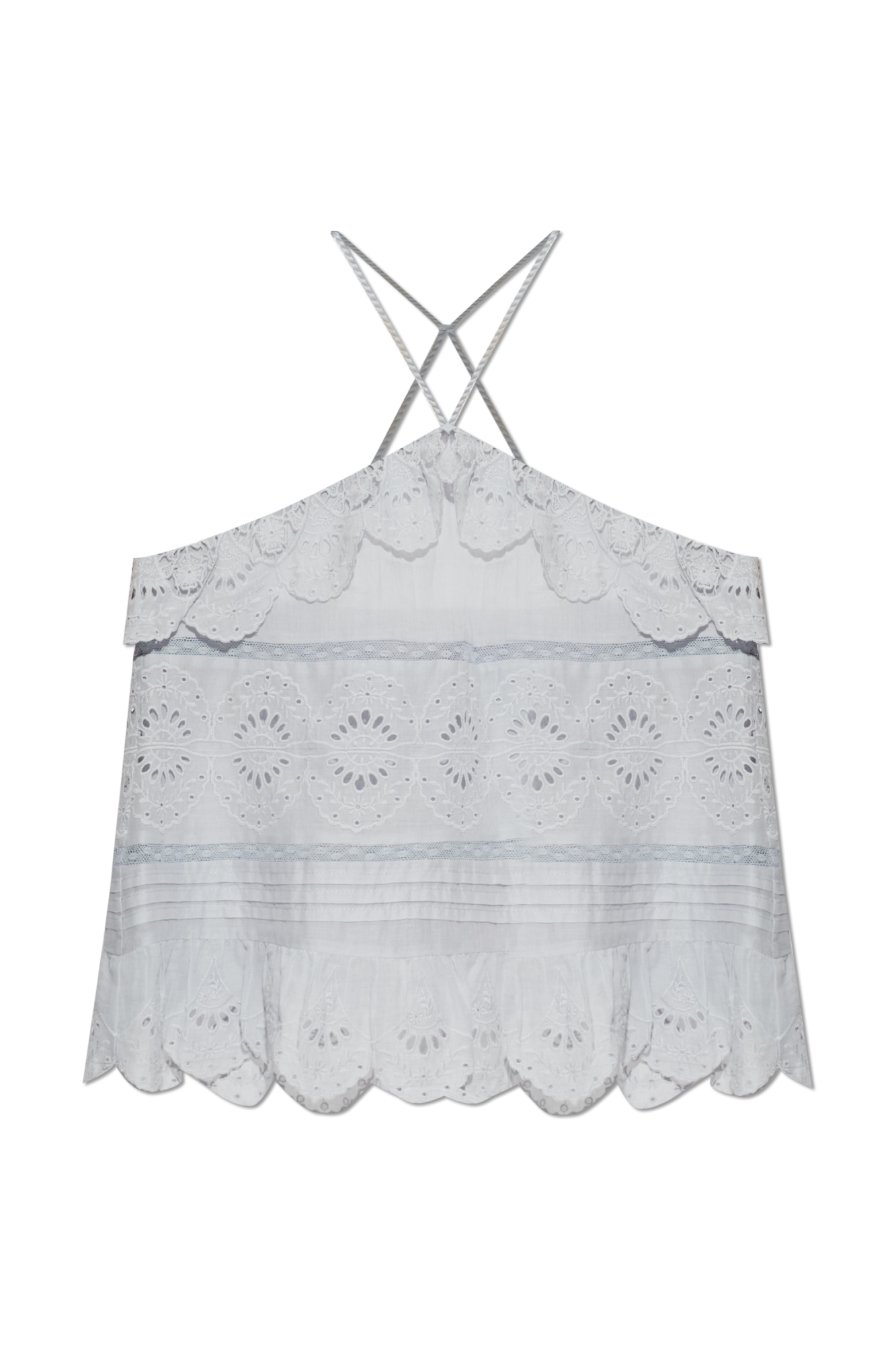Marant Etoile Top `Prisha`, Kobiety, Jasnoniebieski