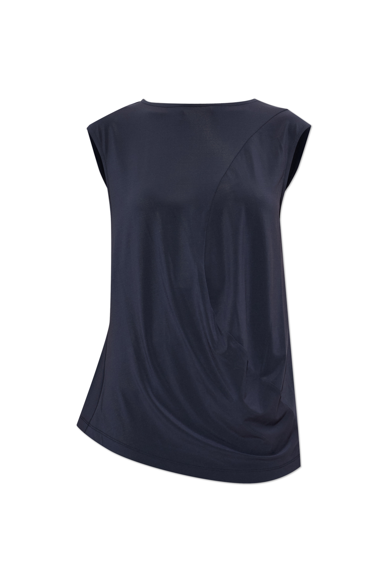 Issey Miyake Top Bez Rękawów, Kobiety, Granatowy
