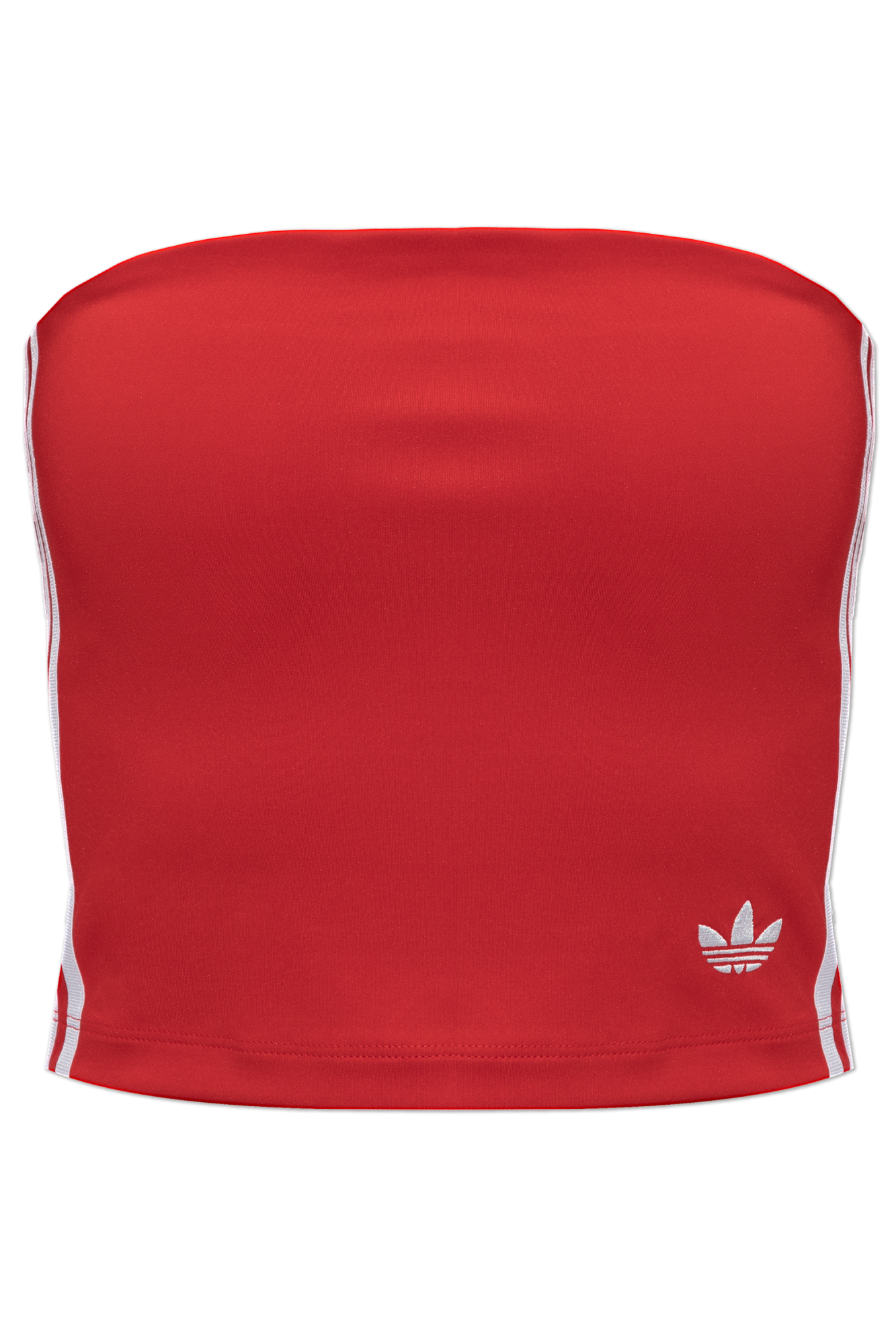 ADIDAS Originals Top Z Odkrytymi Ramionami, Kobiety, Czerwony