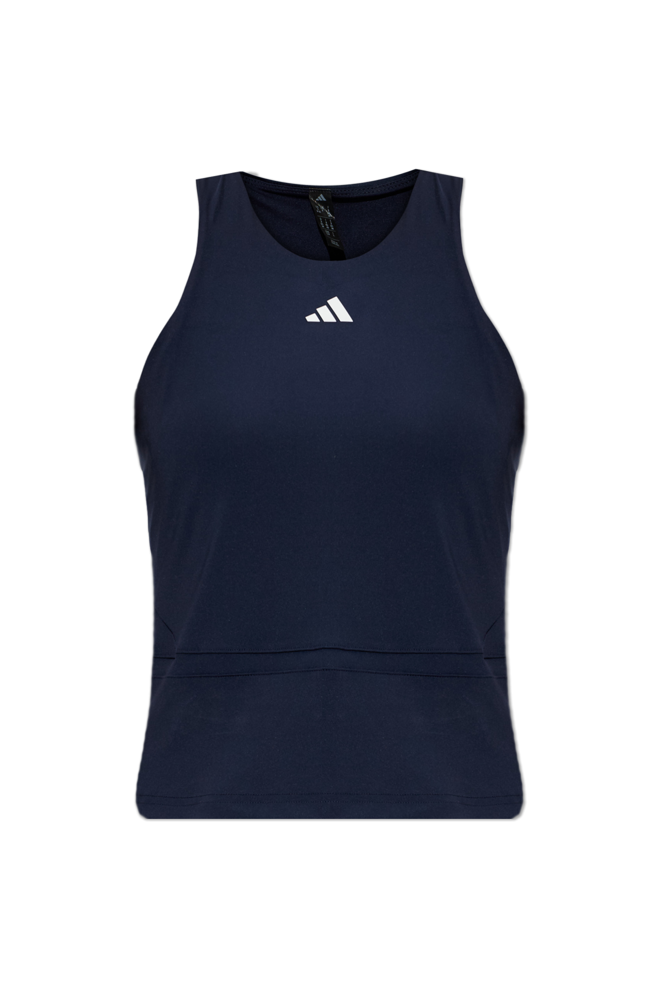 ADIDAS Performance Top Z Nadrukowanym Logo, Kobiety, Granatowy