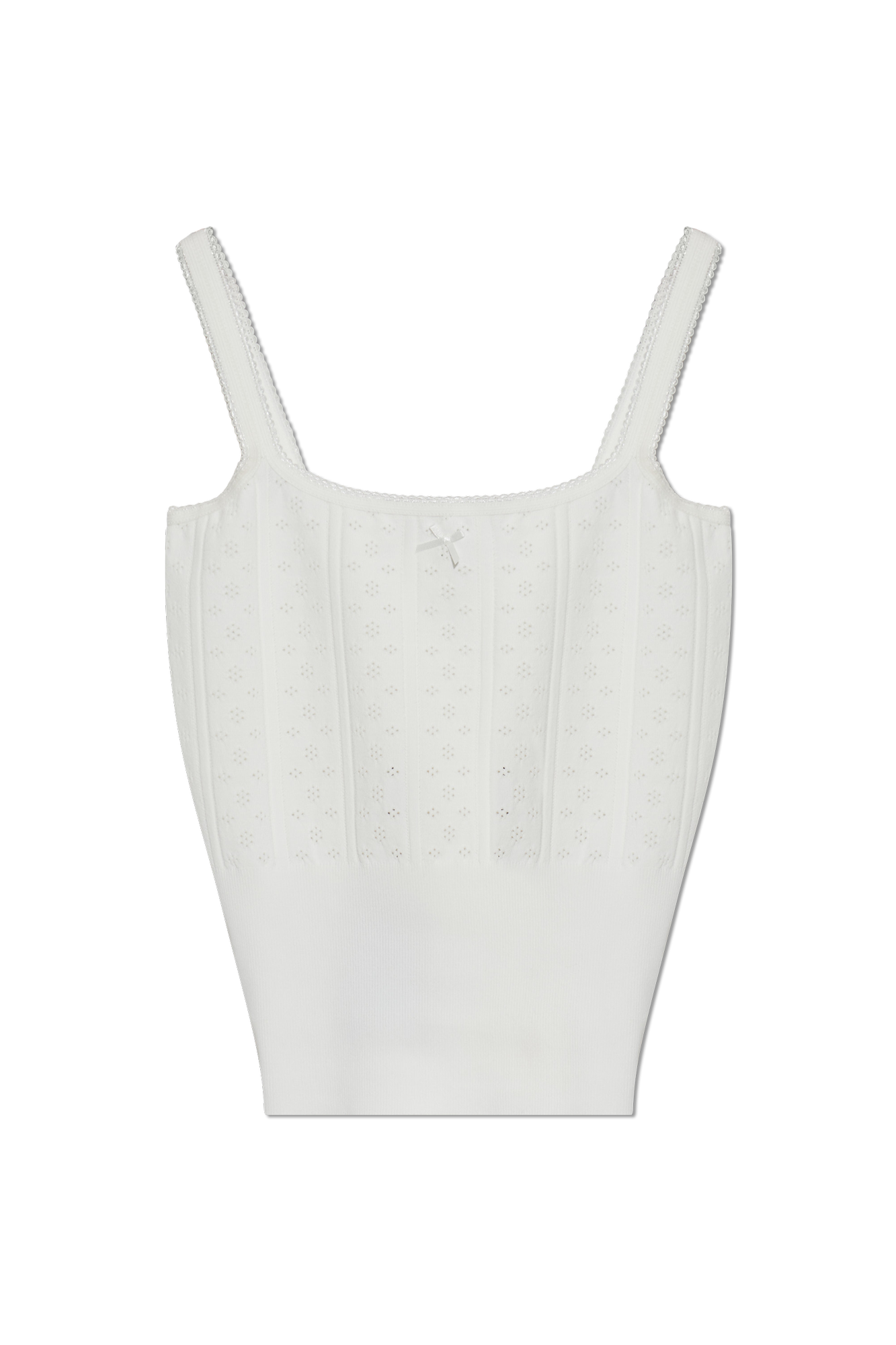 JW Anderson Top Bez Rękawów, Kobiety, Biały