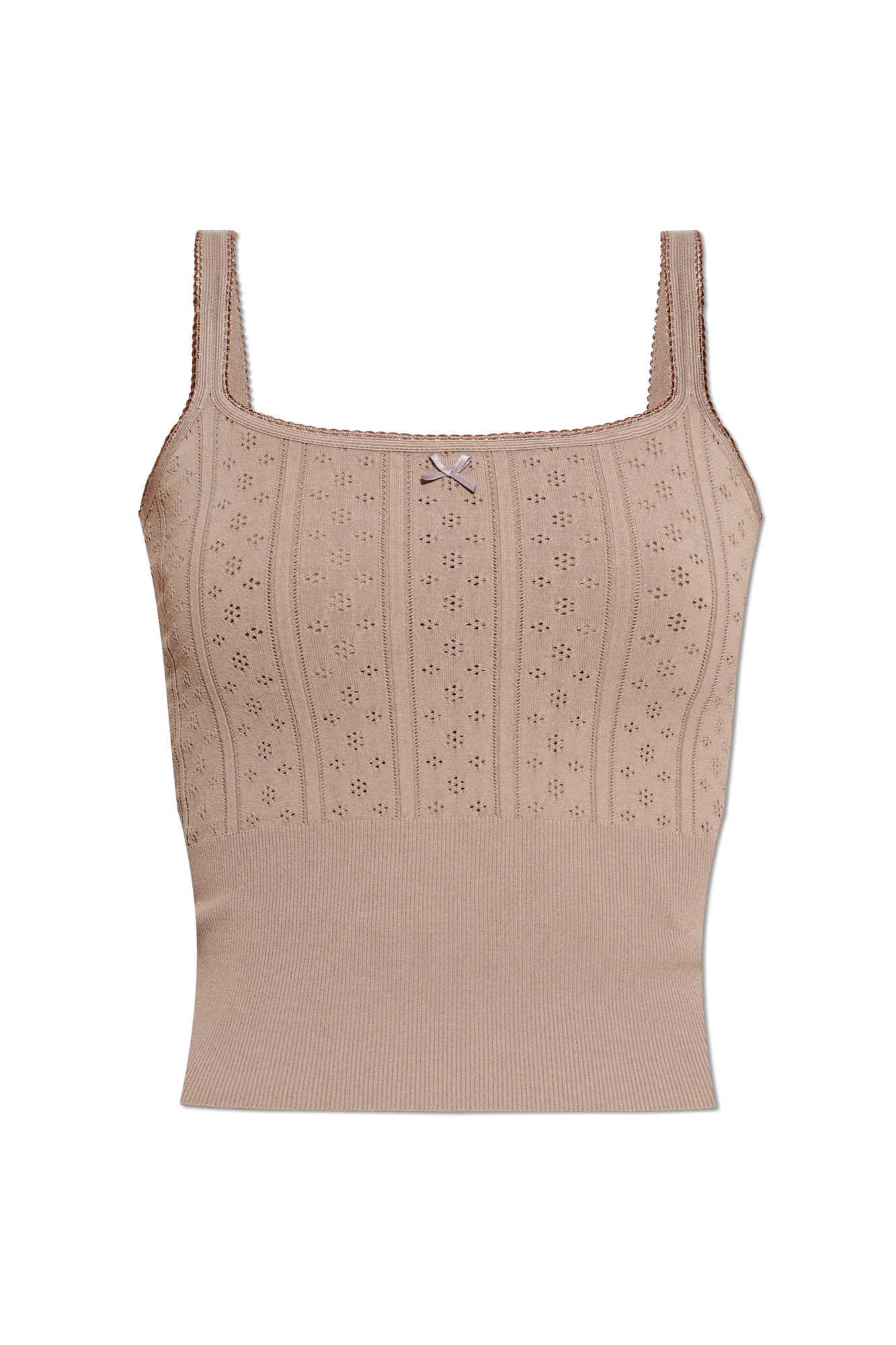 JW Anderson Top Na Ramiączkach, Kobiety, Beżowy