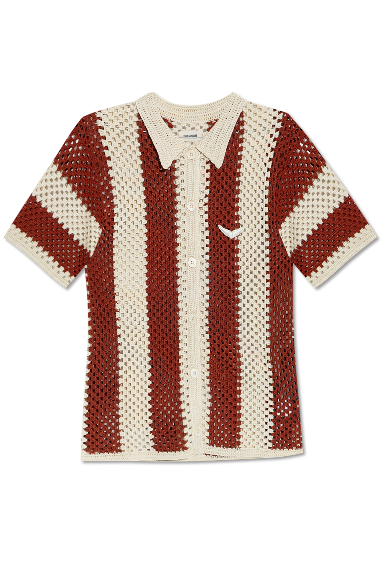 Zadig & Voltaire Koszula `Ciara`, Kobiety, Kremowy