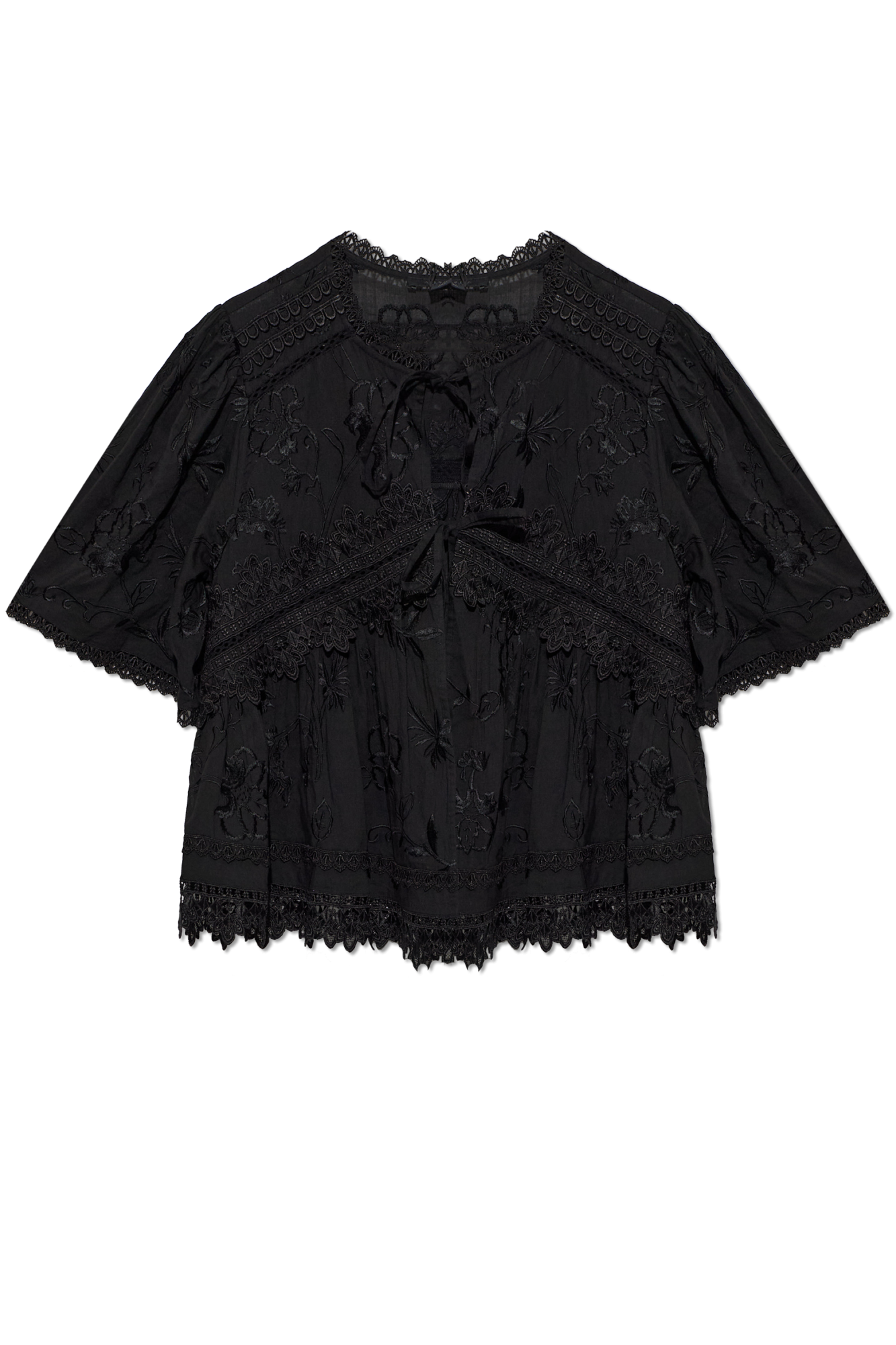 AllSaints Top `Lillith`, Kobiety, Czarny