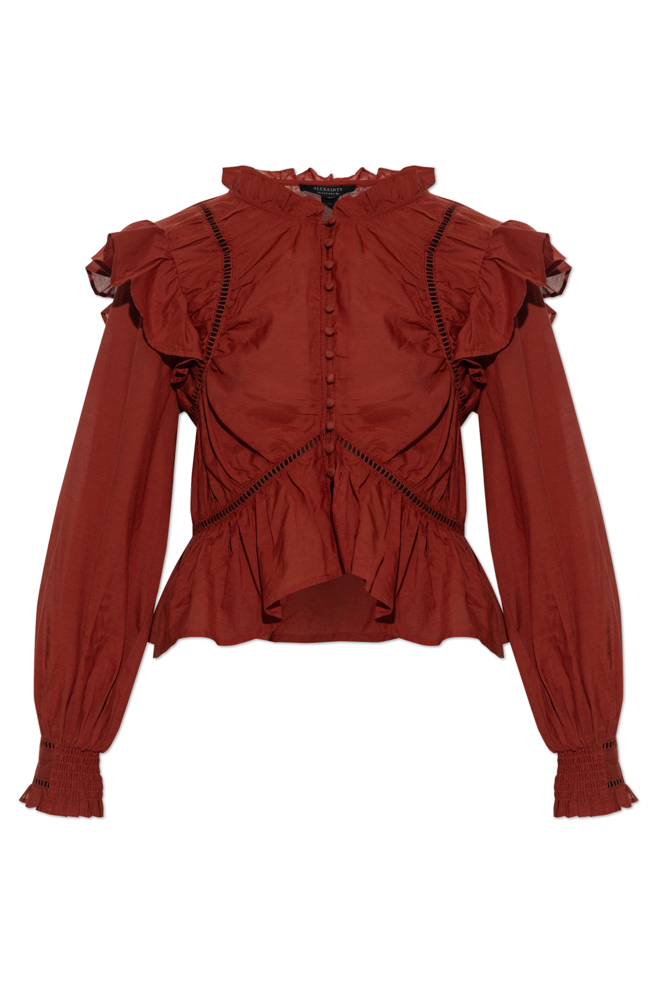 AllSaints Top ‘Lima’, Kobiety, Bordo