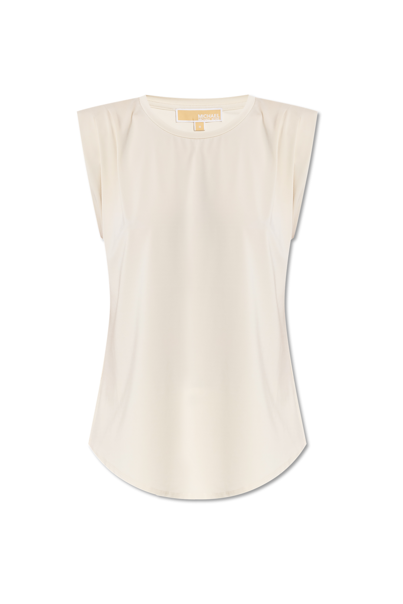 Michael Michael Kors Top O Luźnym Kroju Z Zaszewkami, Kobiety, Kremowy